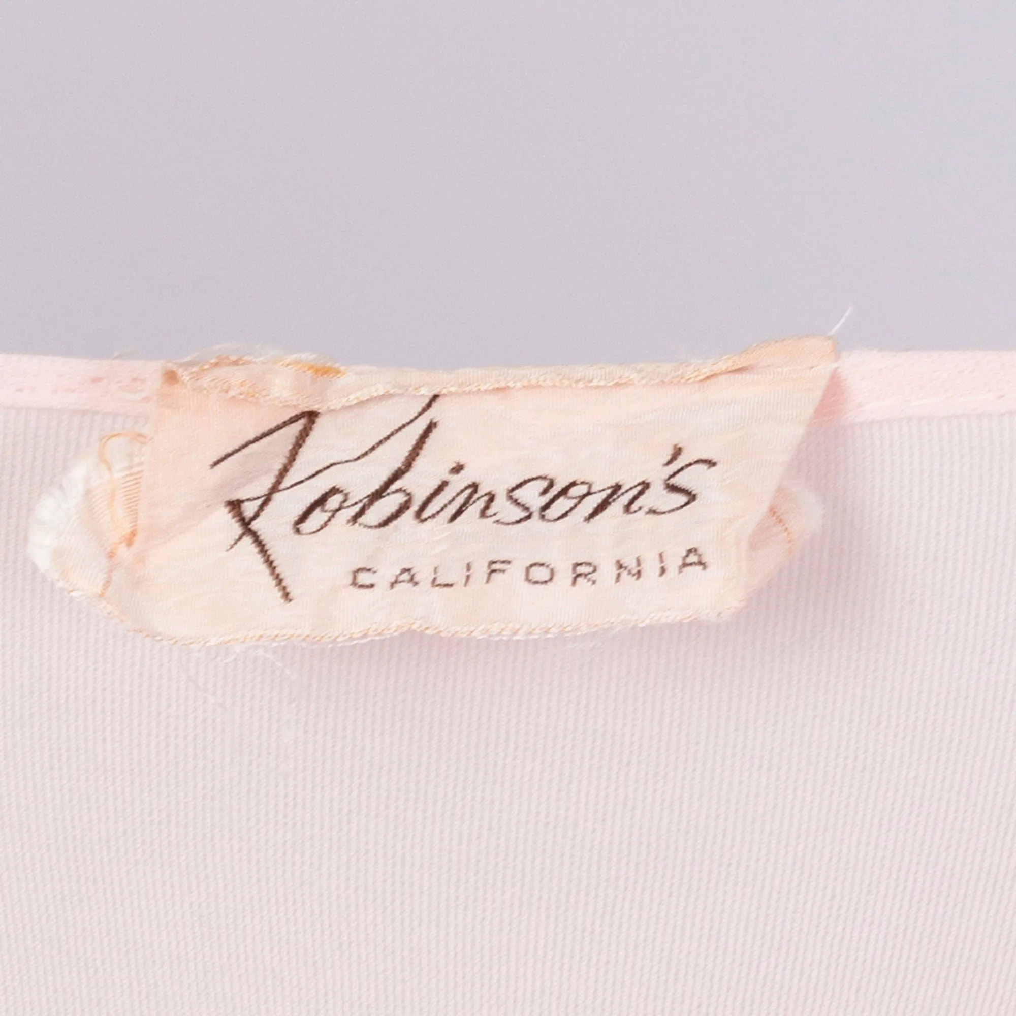 1950s Baby Pink Bed Jacket - Small