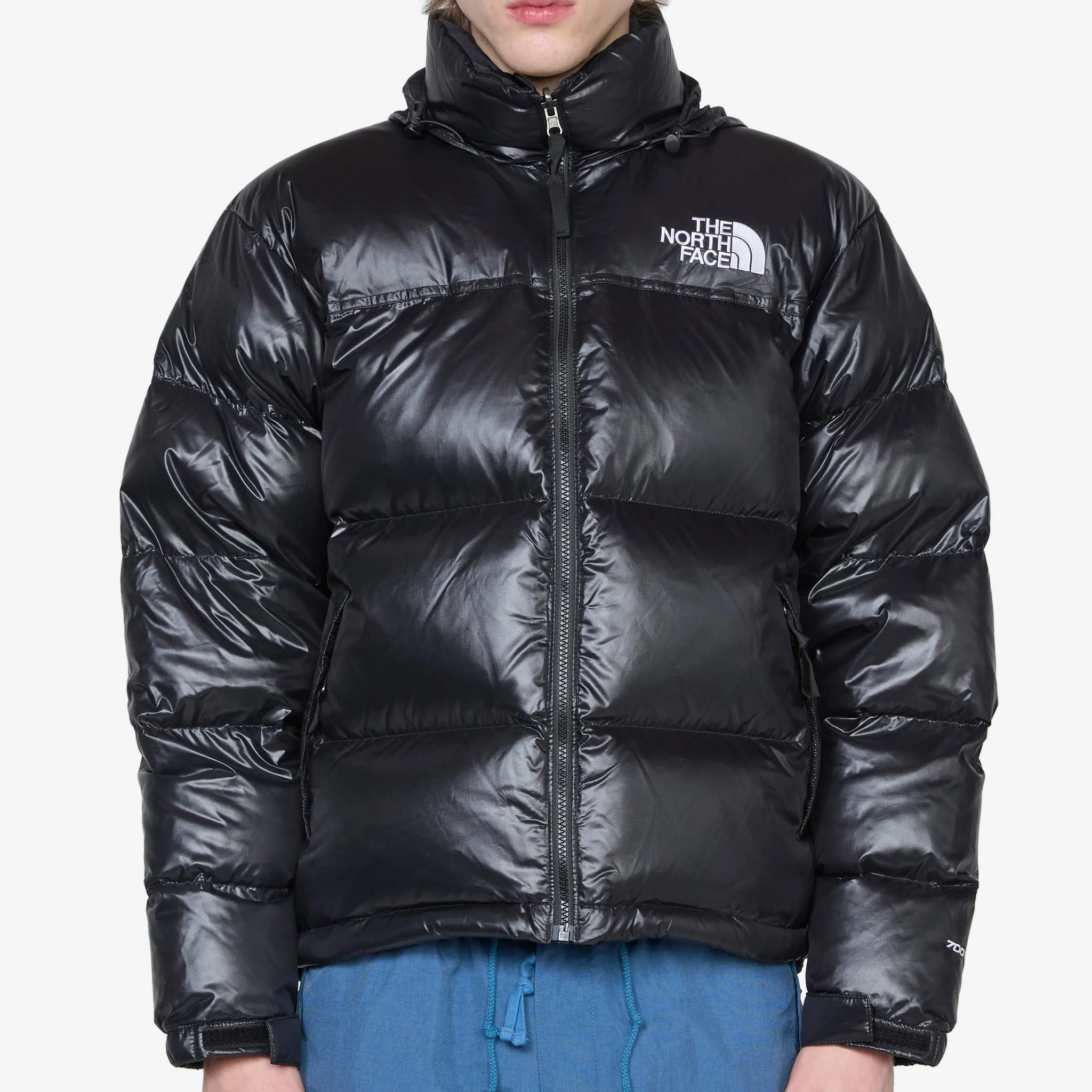 1996 Retro Nuptse Jacket Black Shine