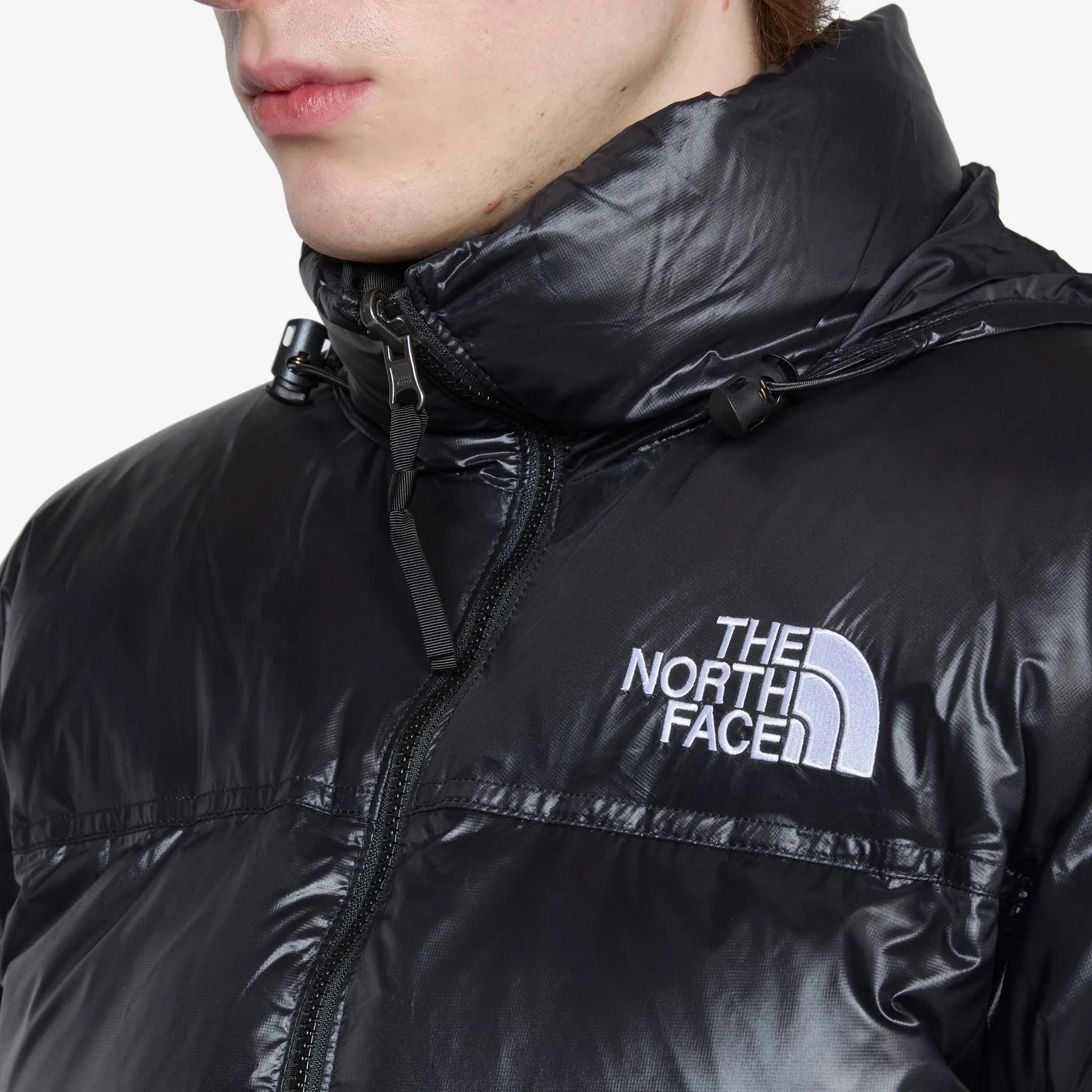1996 Retro Nuptse Jacket Black Shine
