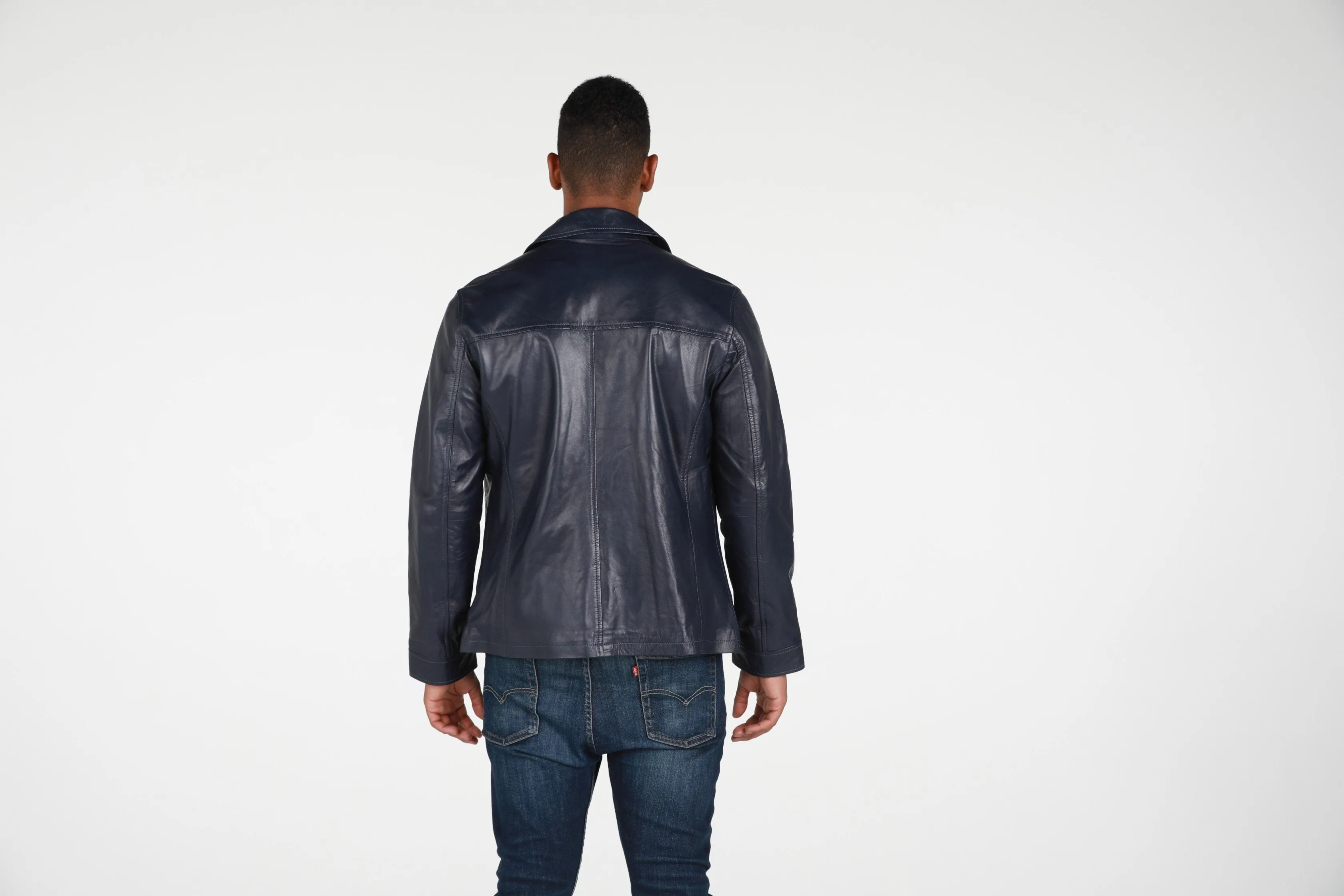 Abbyse Mens Leather Jacket Lambskin