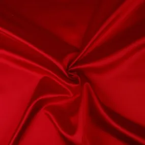 Acetate Satin : Red