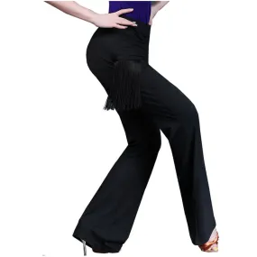 Bell Bottoms Tassel Latin/Ballroom Pants