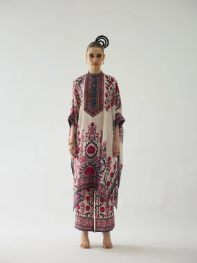 Bukhara Raspberry Chantelle Tunic Set