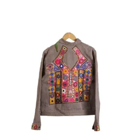 Canvas Patchwork Jacket
