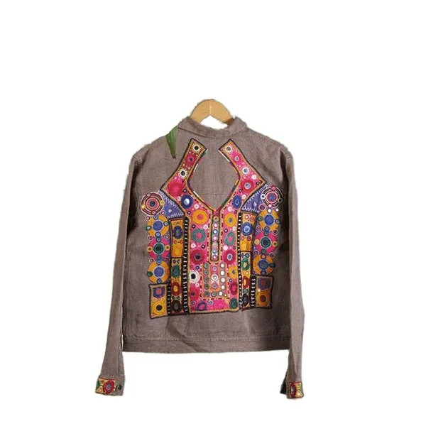 Canvas Patchwork Jacket