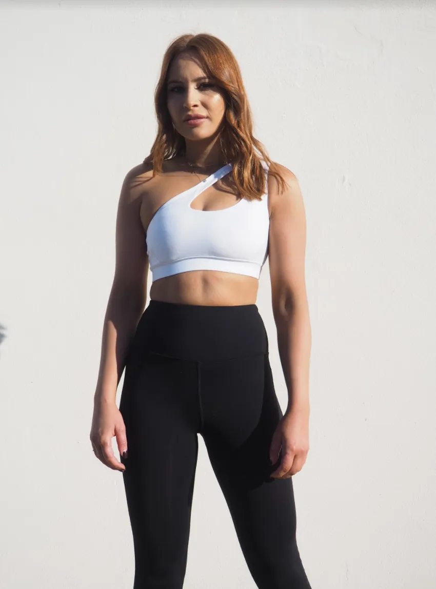 CELINE LEGGINGS // BLACK SHEEN COMPRESSION