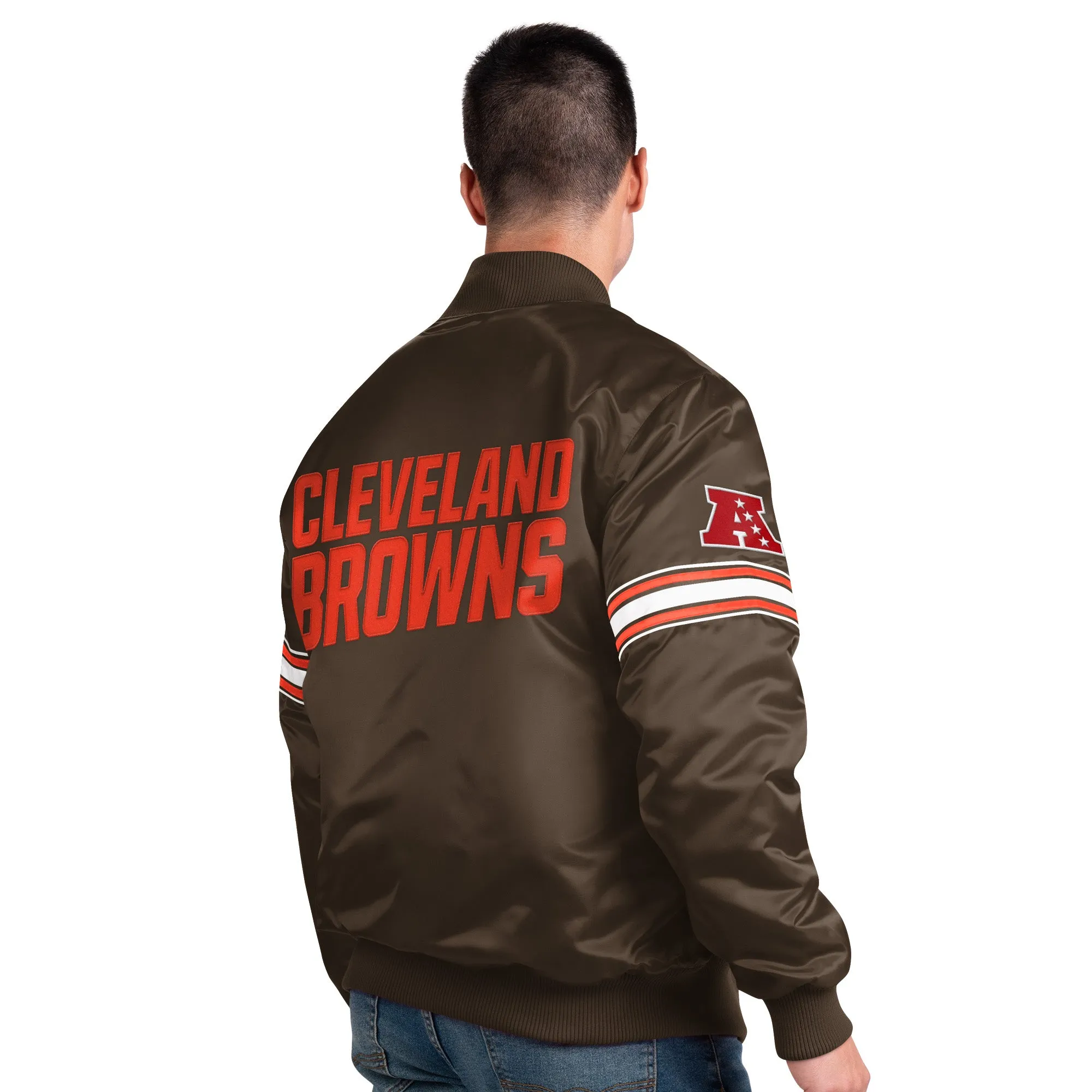 Cleveland Browns Satin Starter Jacket