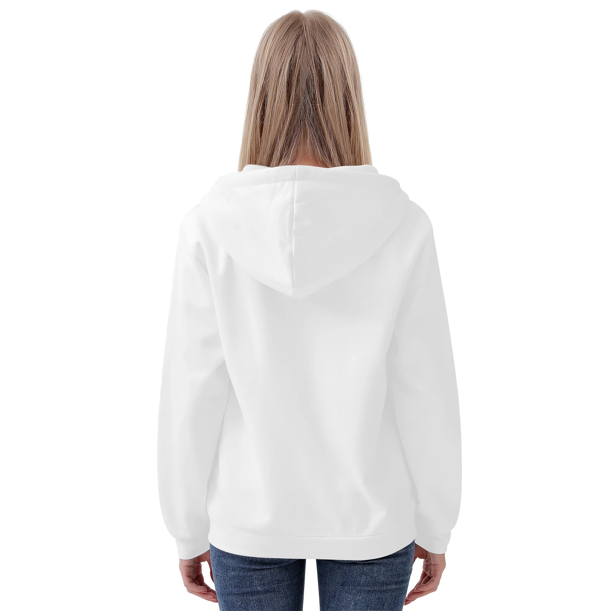 Create Your Own - Women's Fit All Over Print Zip Hoodie