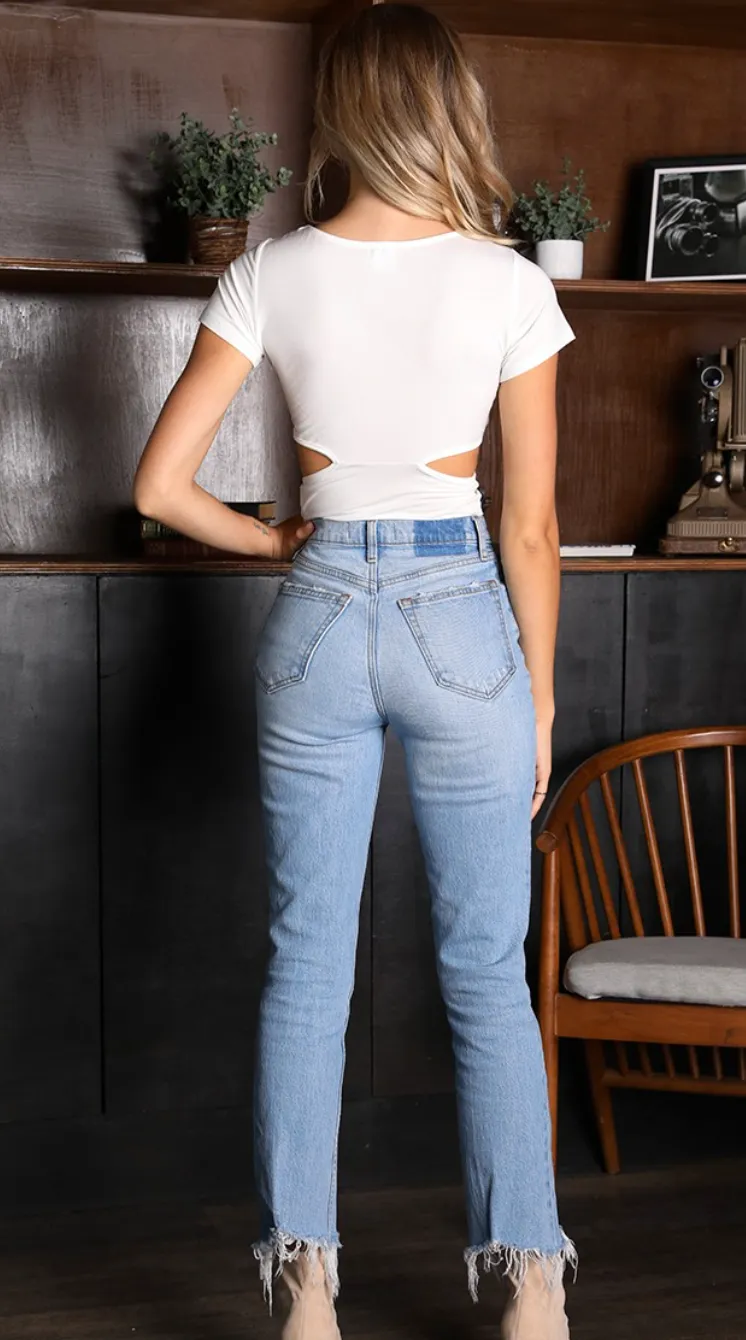 Cutout Crop Top