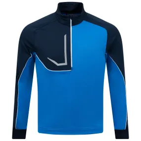 Daxton Half Zip Insula Blue/Navy/White - SS24