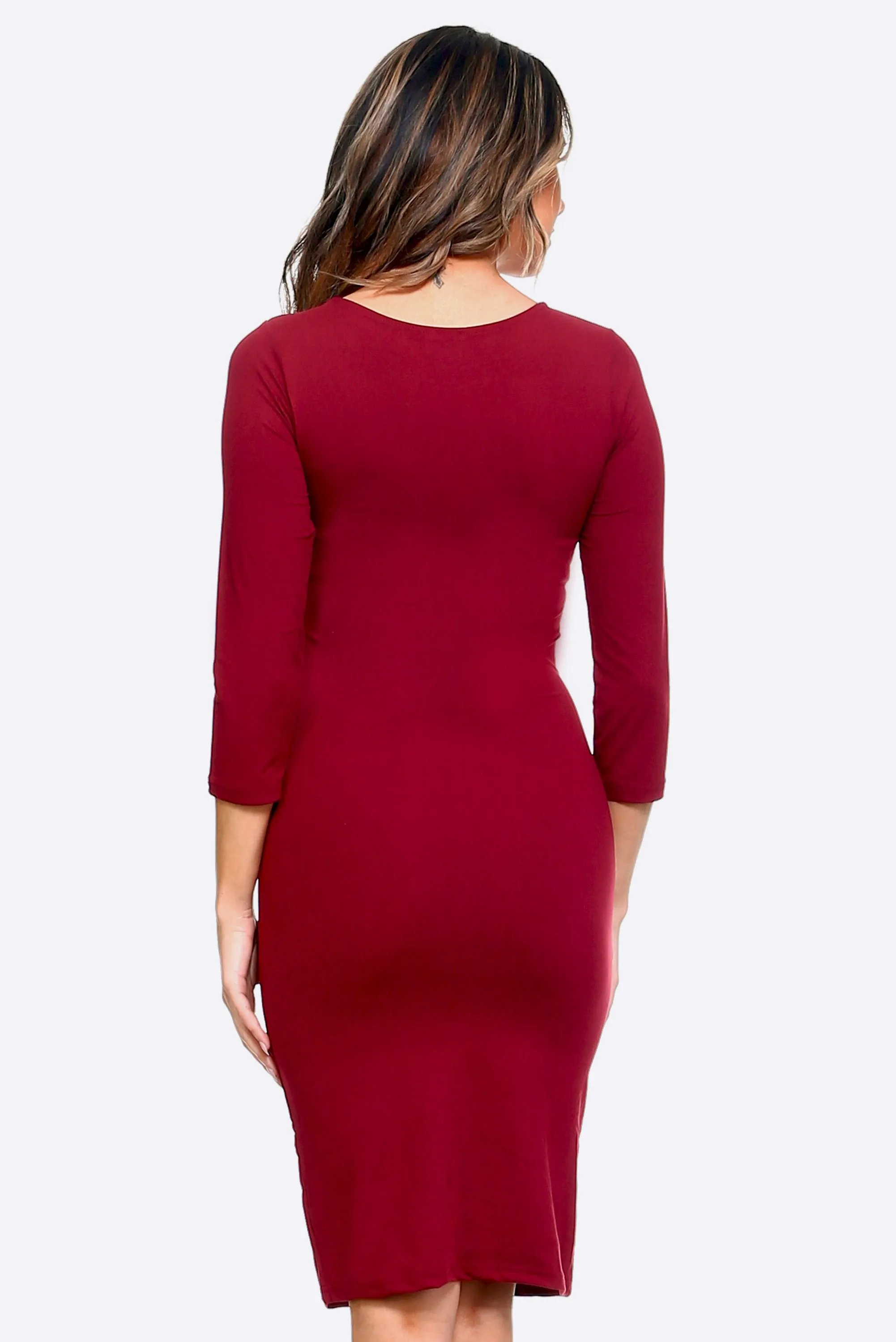 Day or Night Bodycon Midi Dress