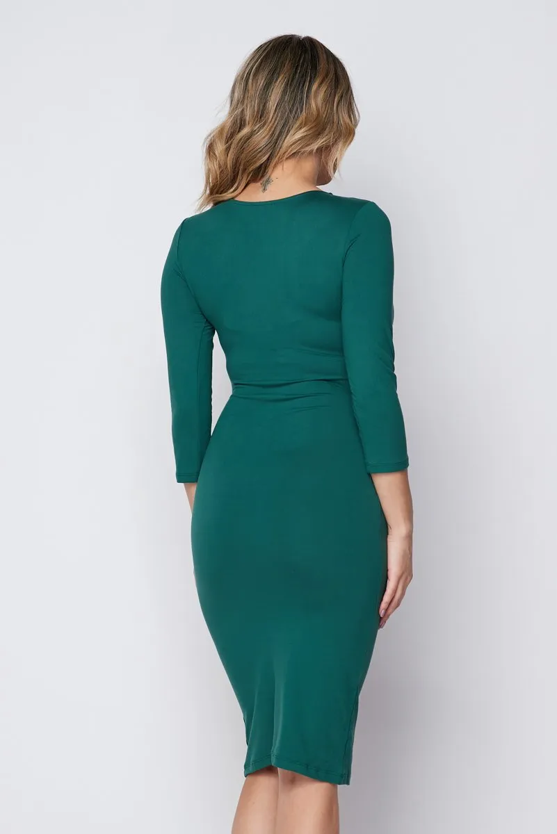 Day or Night Bodycon Midi Dress