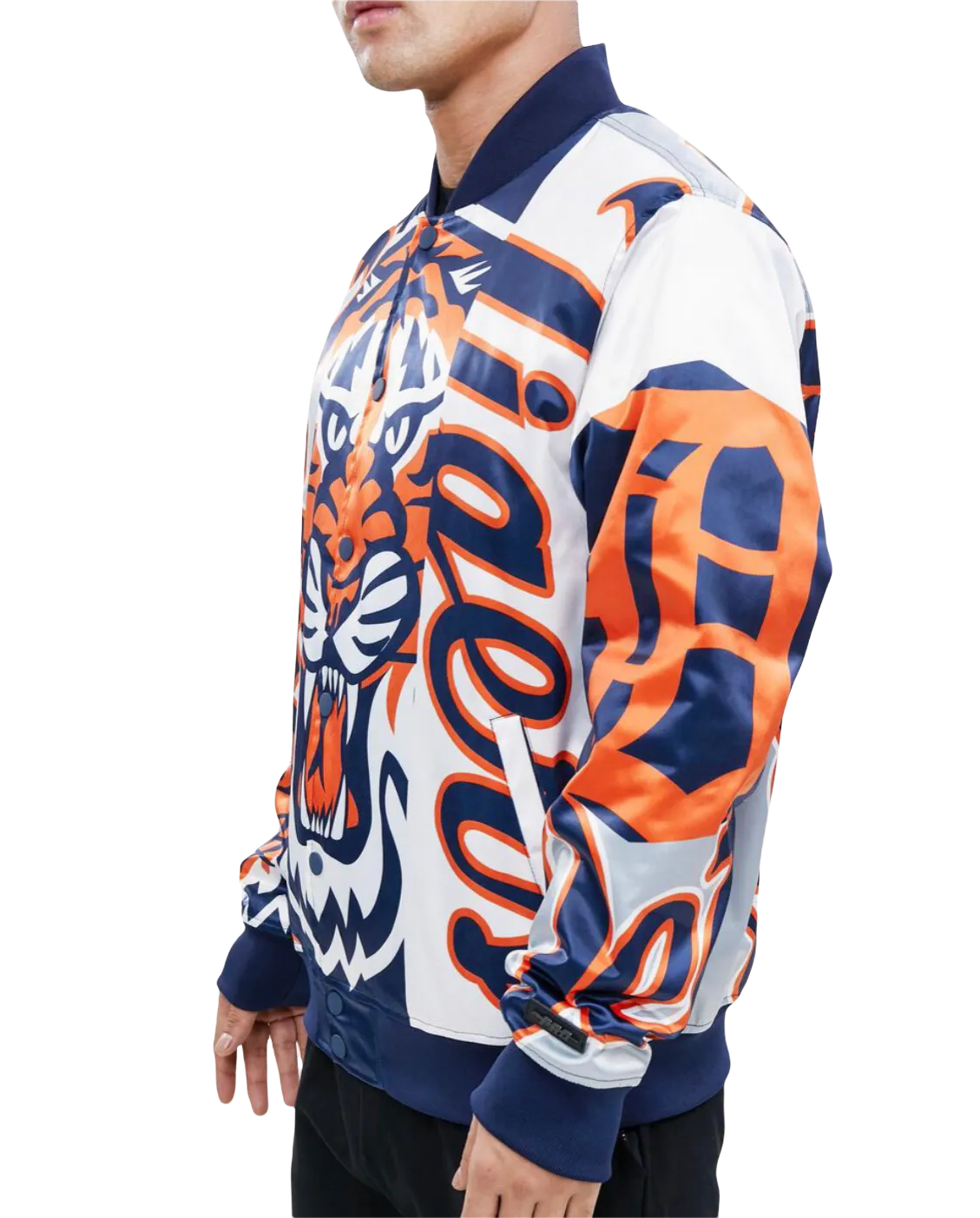 DET. TIGERS SATIN JACKET