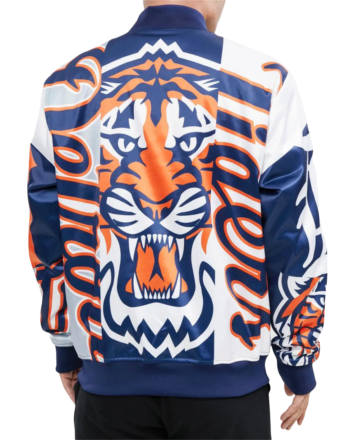 DET. TIGERS SATIN JACKET