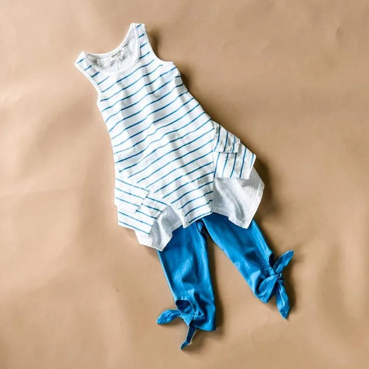Etta-Stripe Tunic | Creme