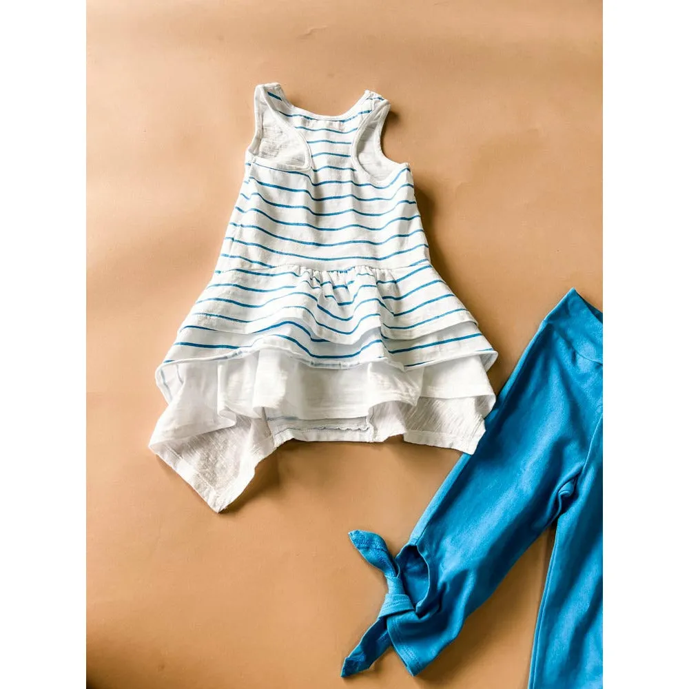 Etta-Stripe Tunic | Creme