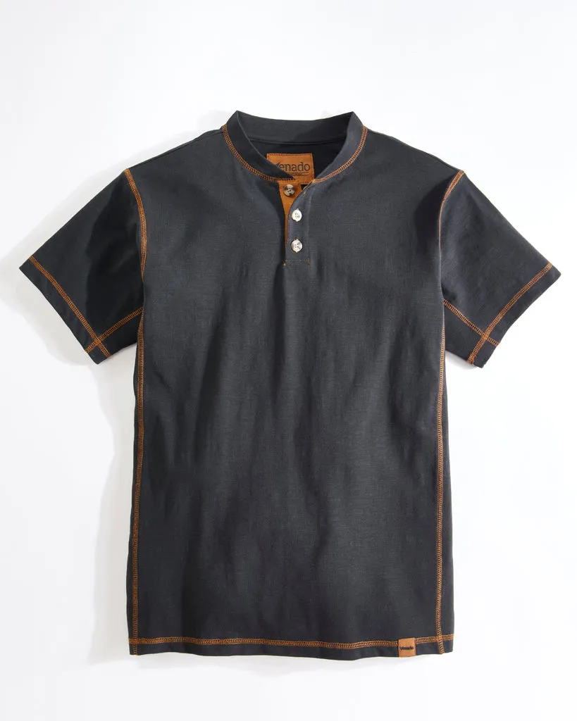 Flex Henley | Short Sleeve