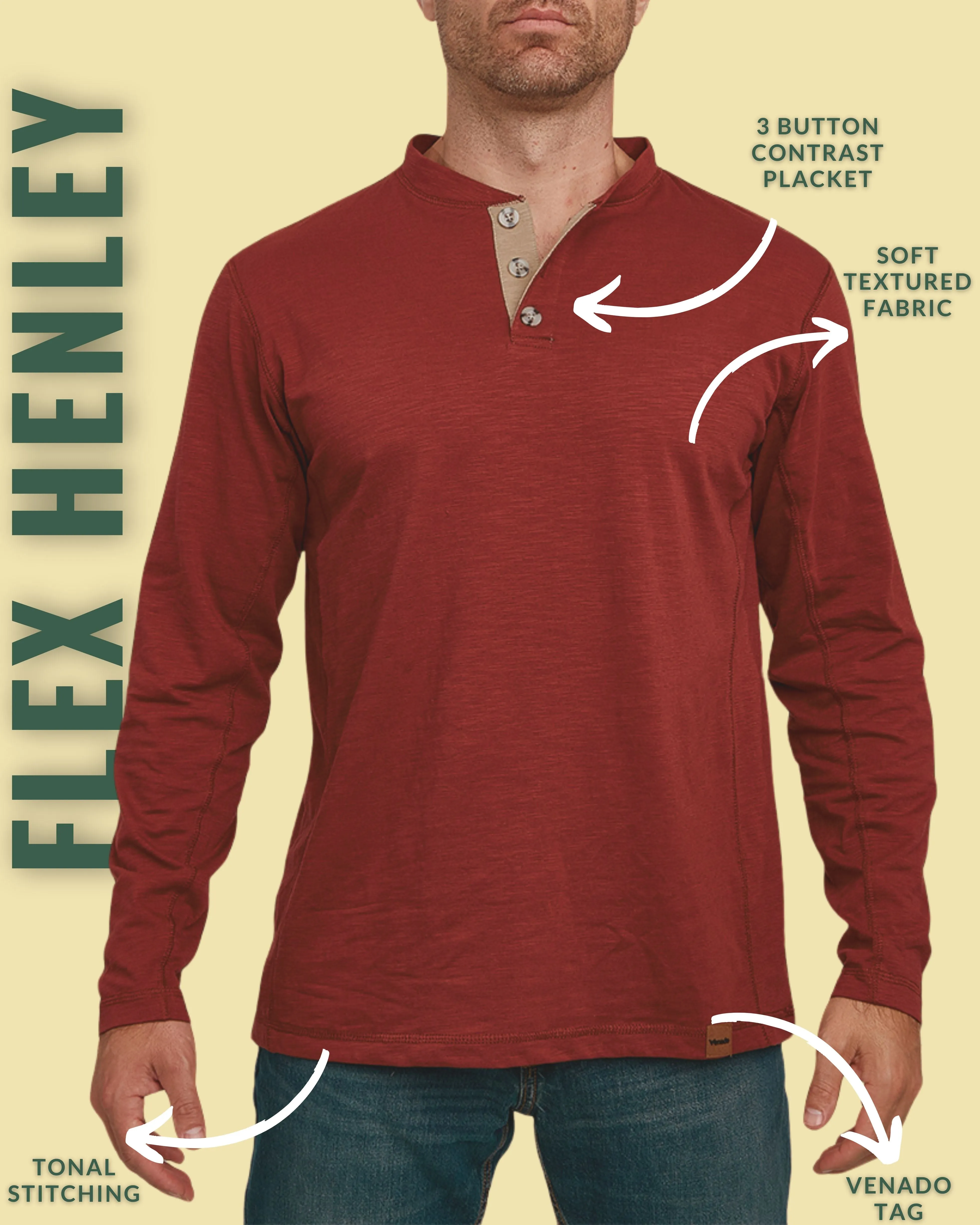 Flex Henley