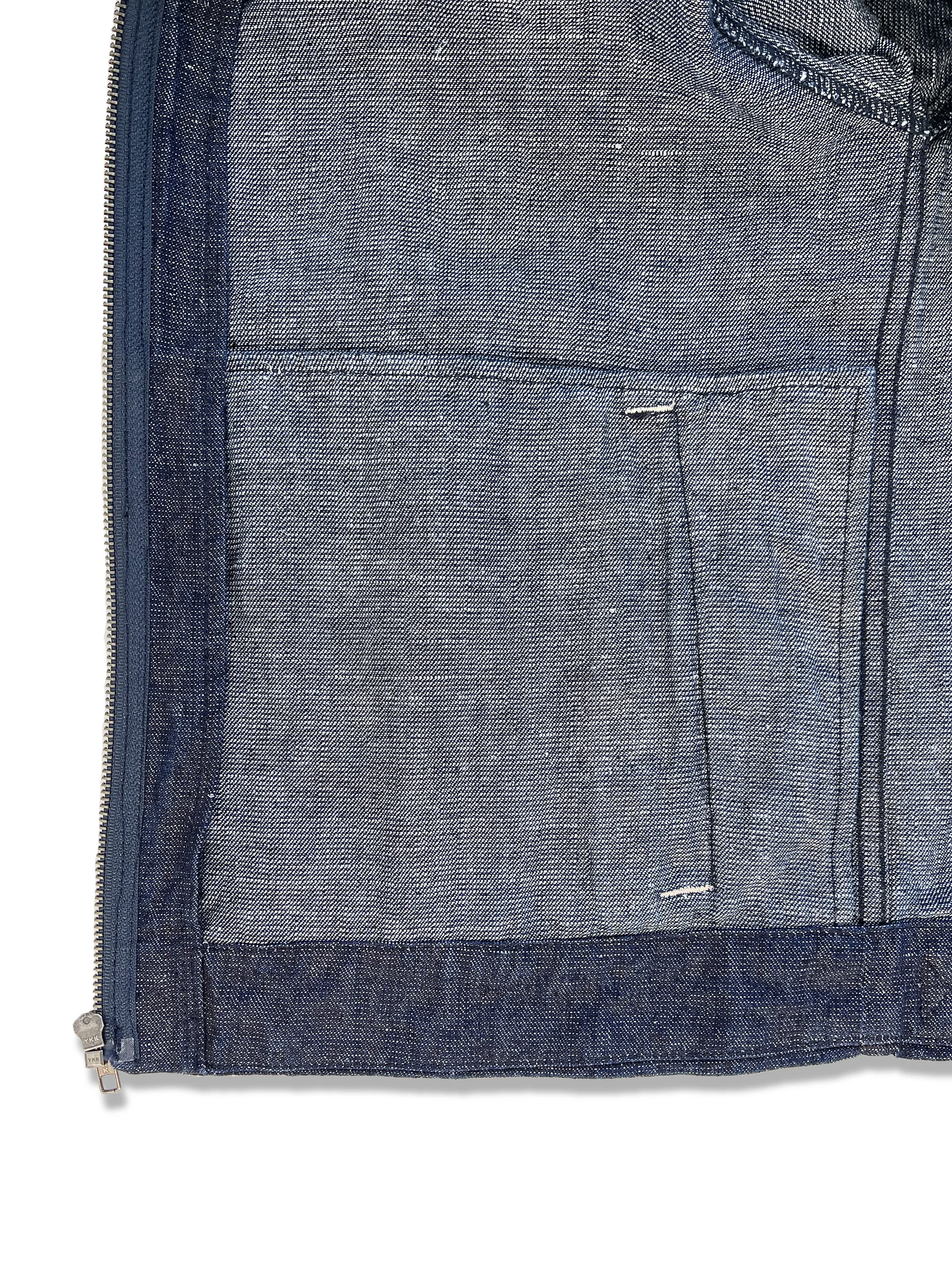 Hemp After-Work Jacket - Blue Denim