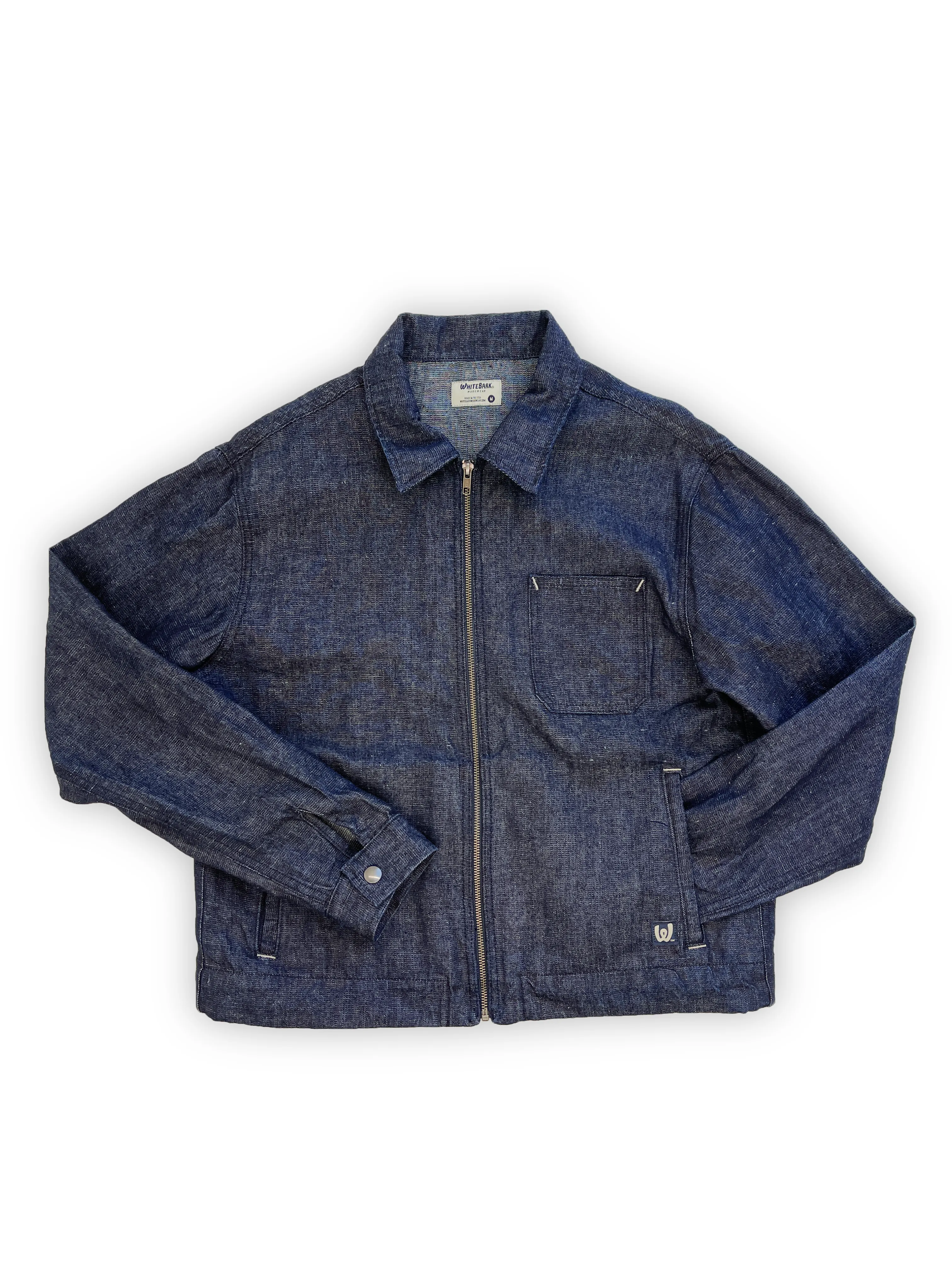 Hemp After-Work Jacket - Blue Denim
