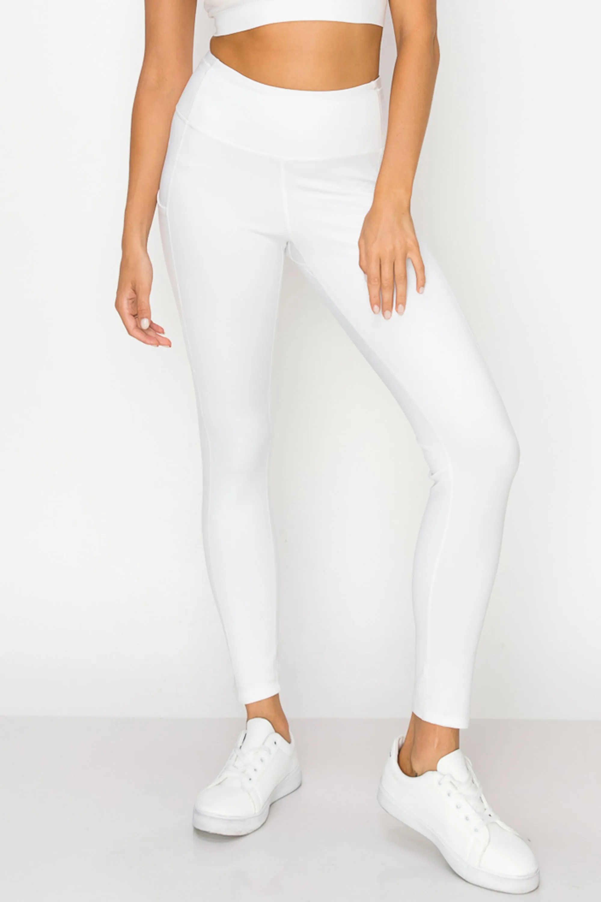 High Rise 5-Pocket Workout Leggings