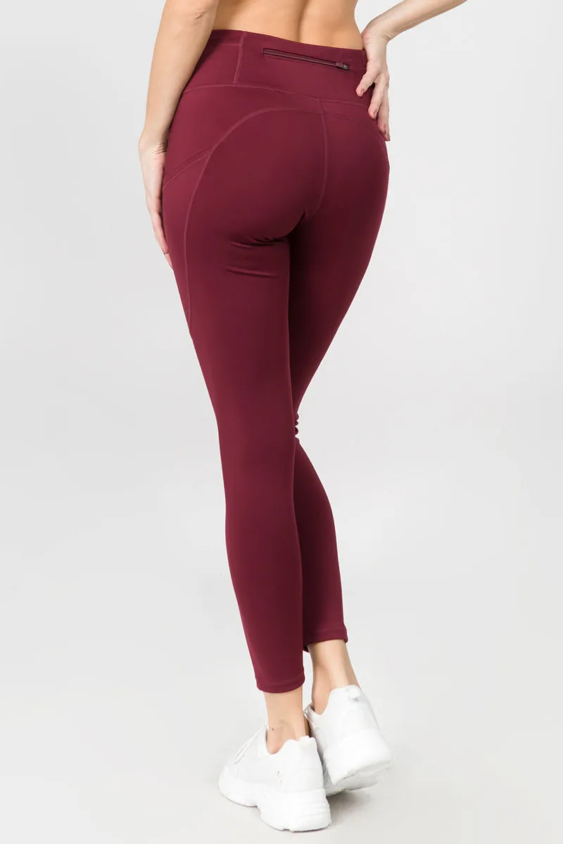 High Rise 5-Pocket Workout Leggings