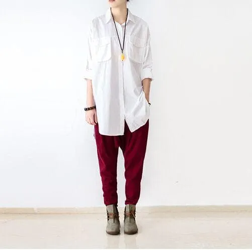 Loose Linen Trousers