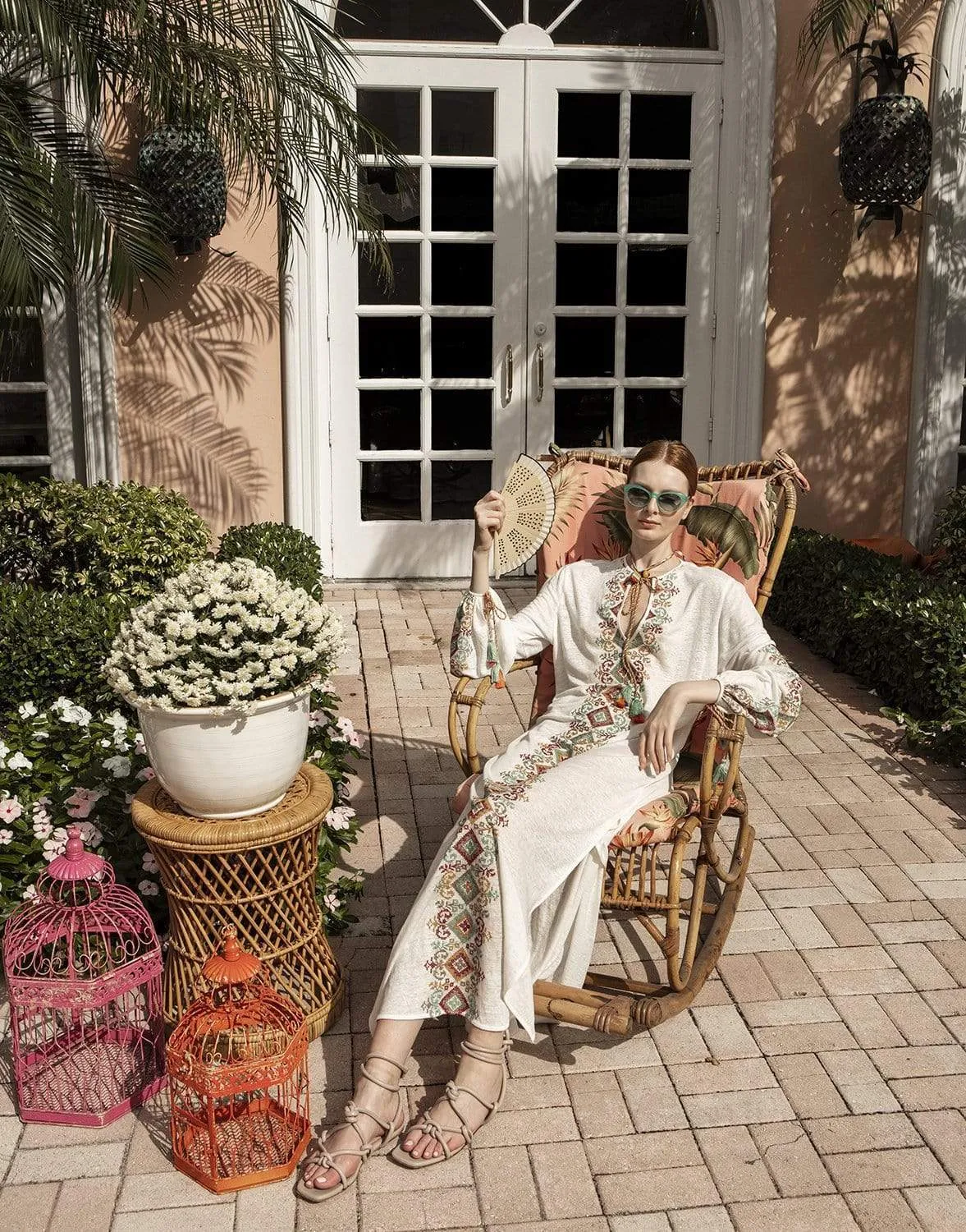 Mayfair Tunic Embroidered Maxi Dress