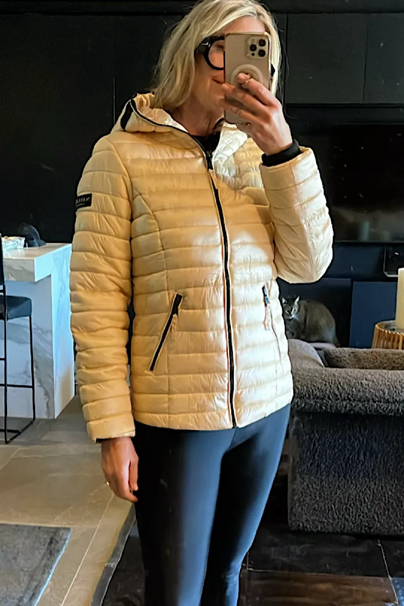 Navahoo Gold Puffer Jacket