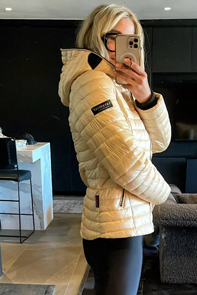 Navahoo Gold Puffer Jacket
