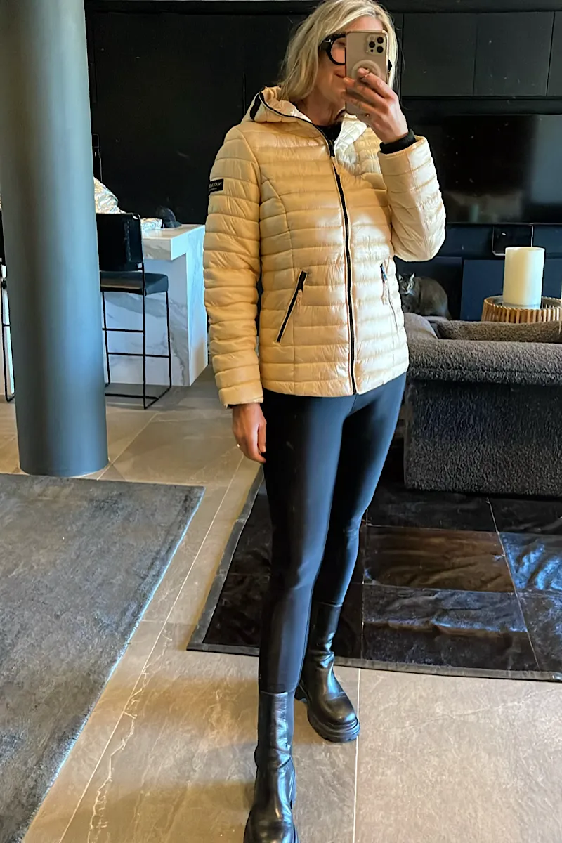 Navahoo Gold Puffer Jacket