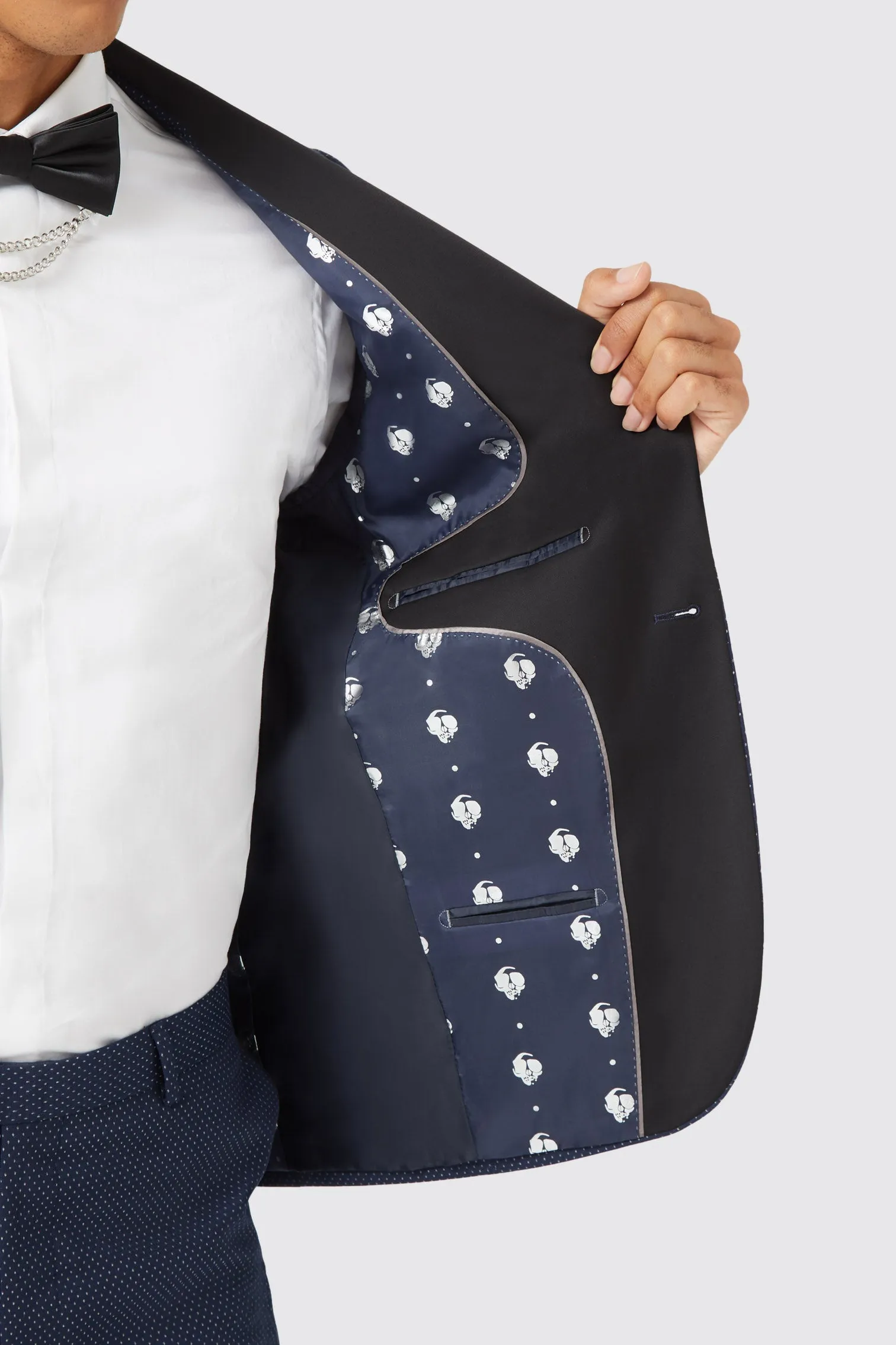 Neale Navy Jacquard Jacket TT x AM - ARCHIVE