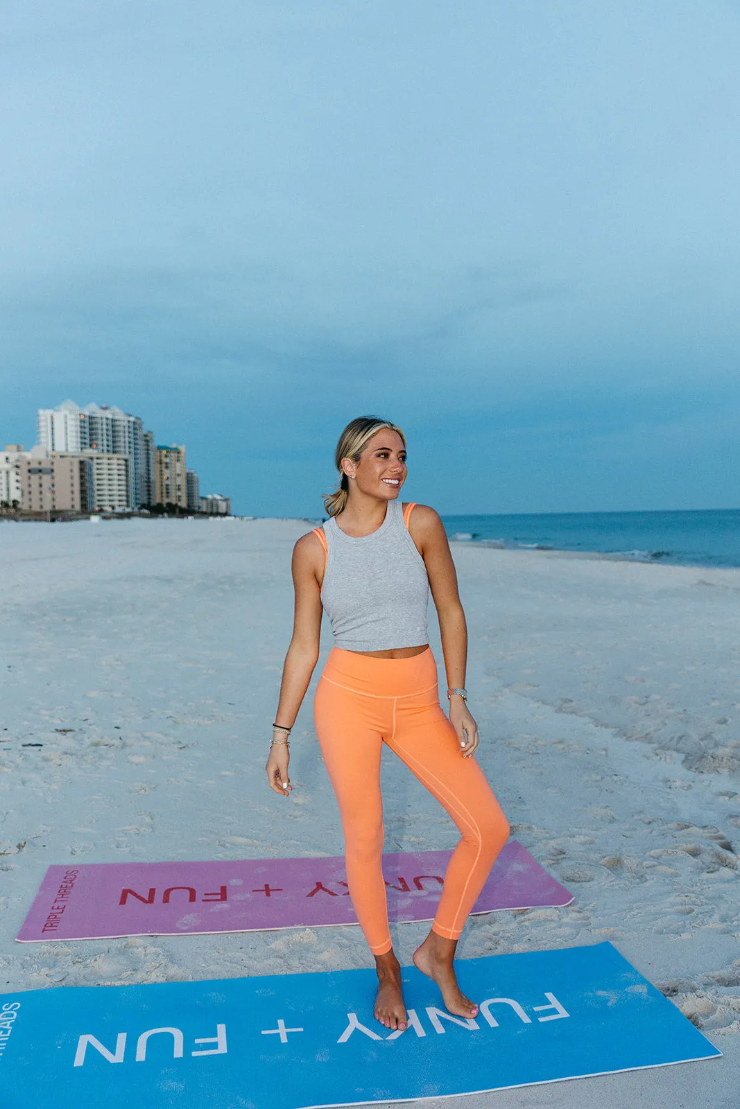 Nora Leggings - Papaya