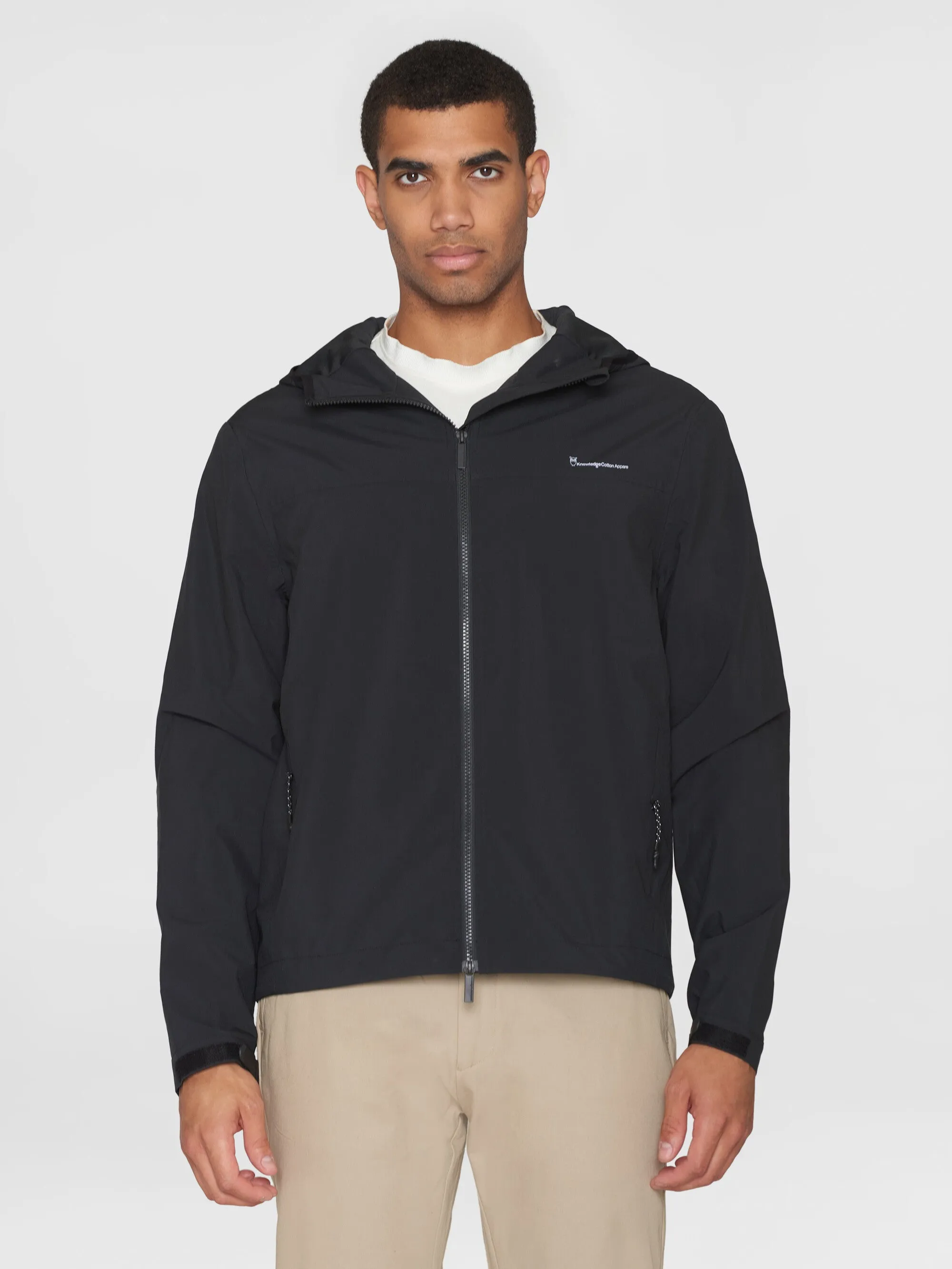 NORDENVIND™ Light shell jacket - GRS/Vegan - Black Jet