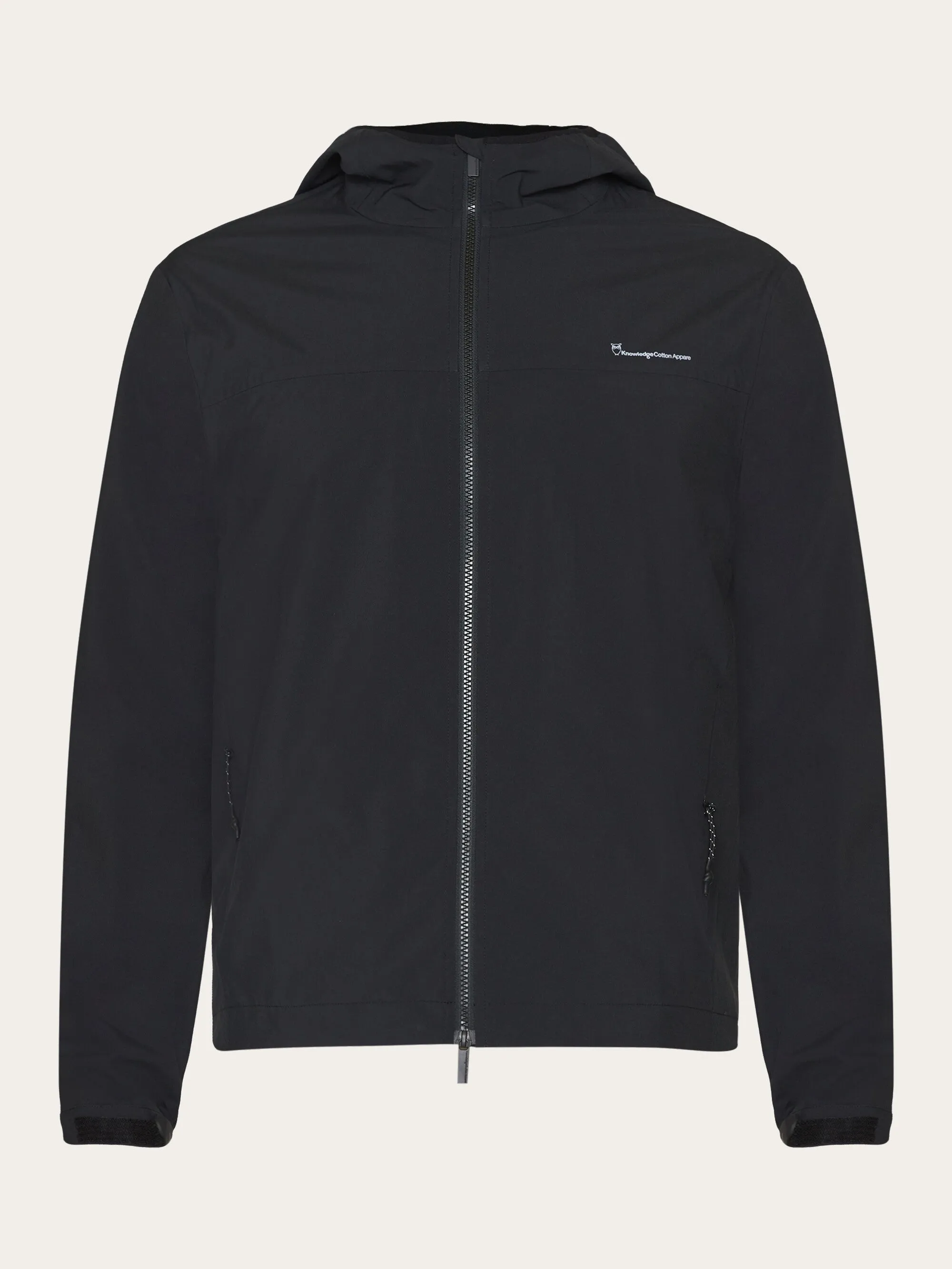 NORDENVIND™ Light shell jacket - GRS/Vegan - Black Jet
