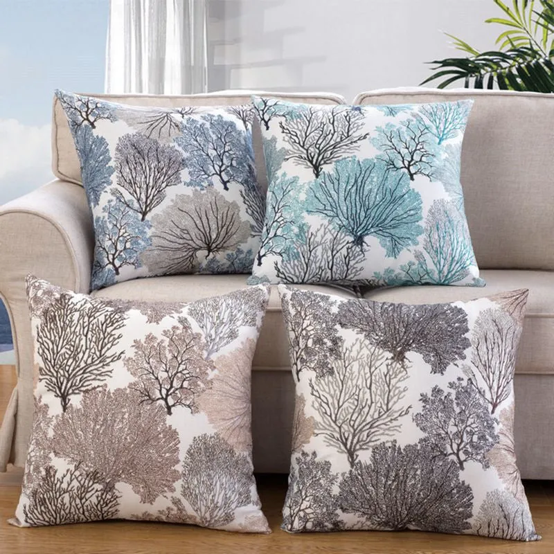 Nordic Classical Sofa Cushion Pillow Short Plush Sofa Cushion Pillow