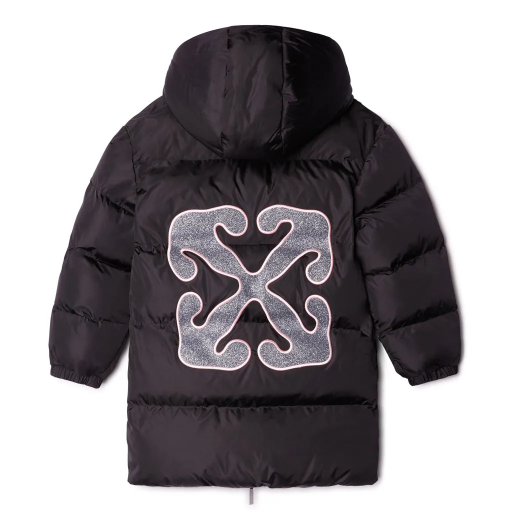 Off-White Kids Arrow Chunky Long Puffer