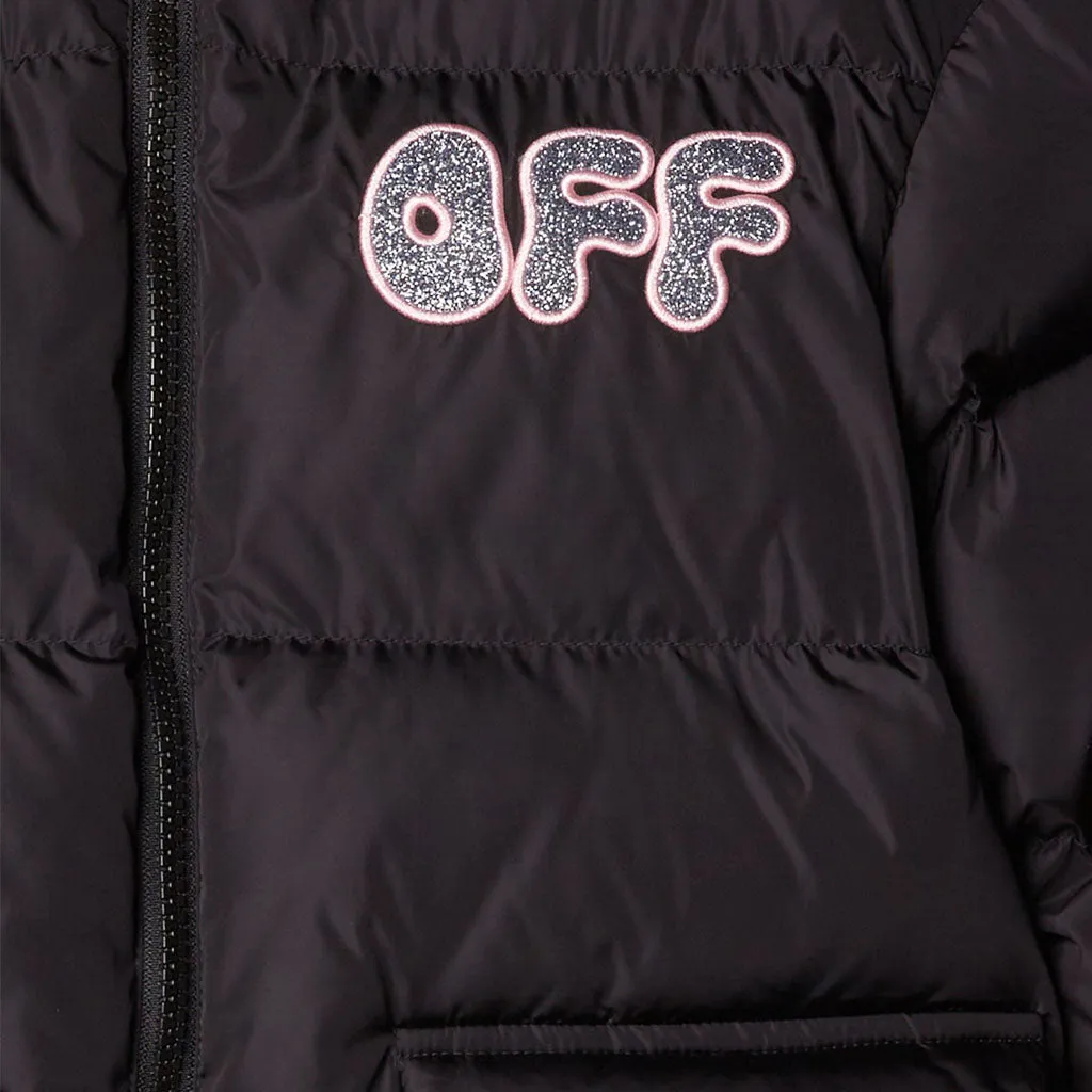 Off-White Kids Arrow Chunky Long Puffer