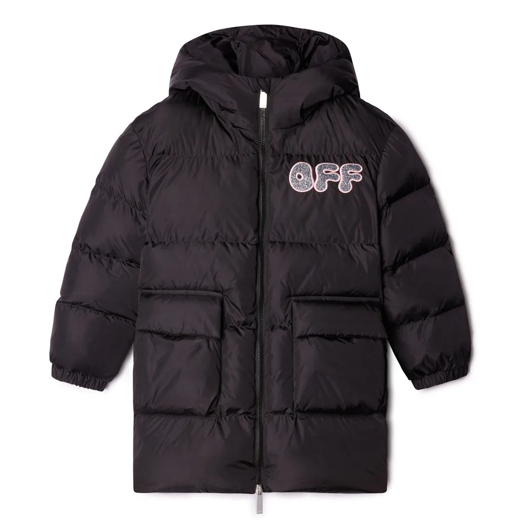 Off-White Kids Arrow Chunky Long Puffer