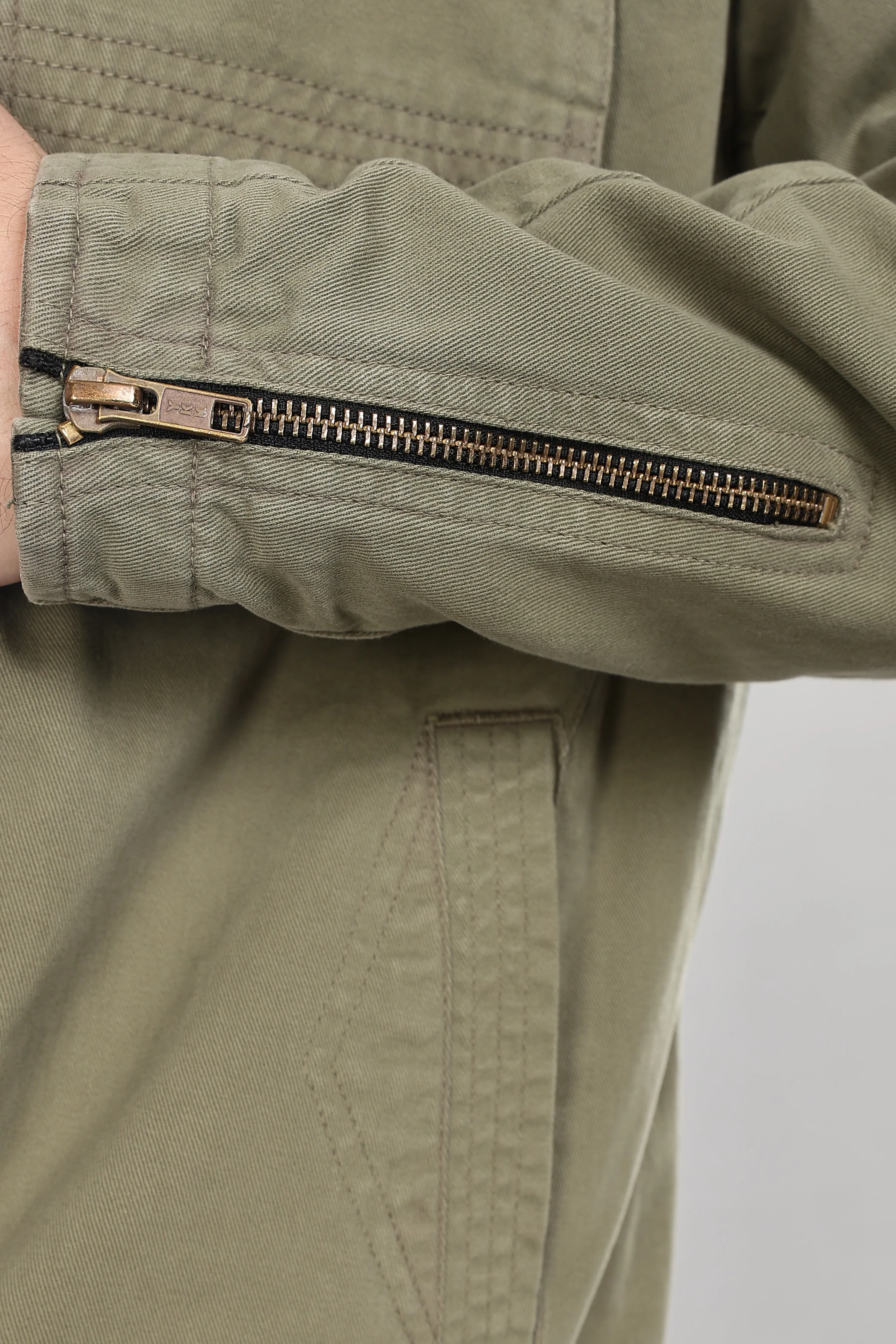 OLIVE UTILITY JACKET