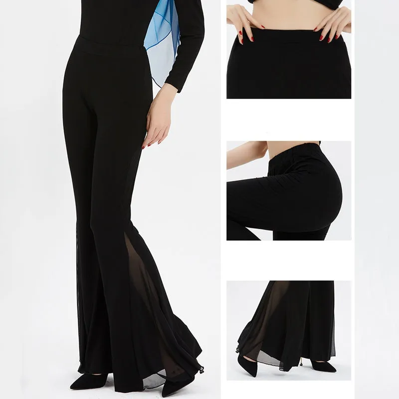 Patchwork Flare Latin/Ballroom Dance Pants