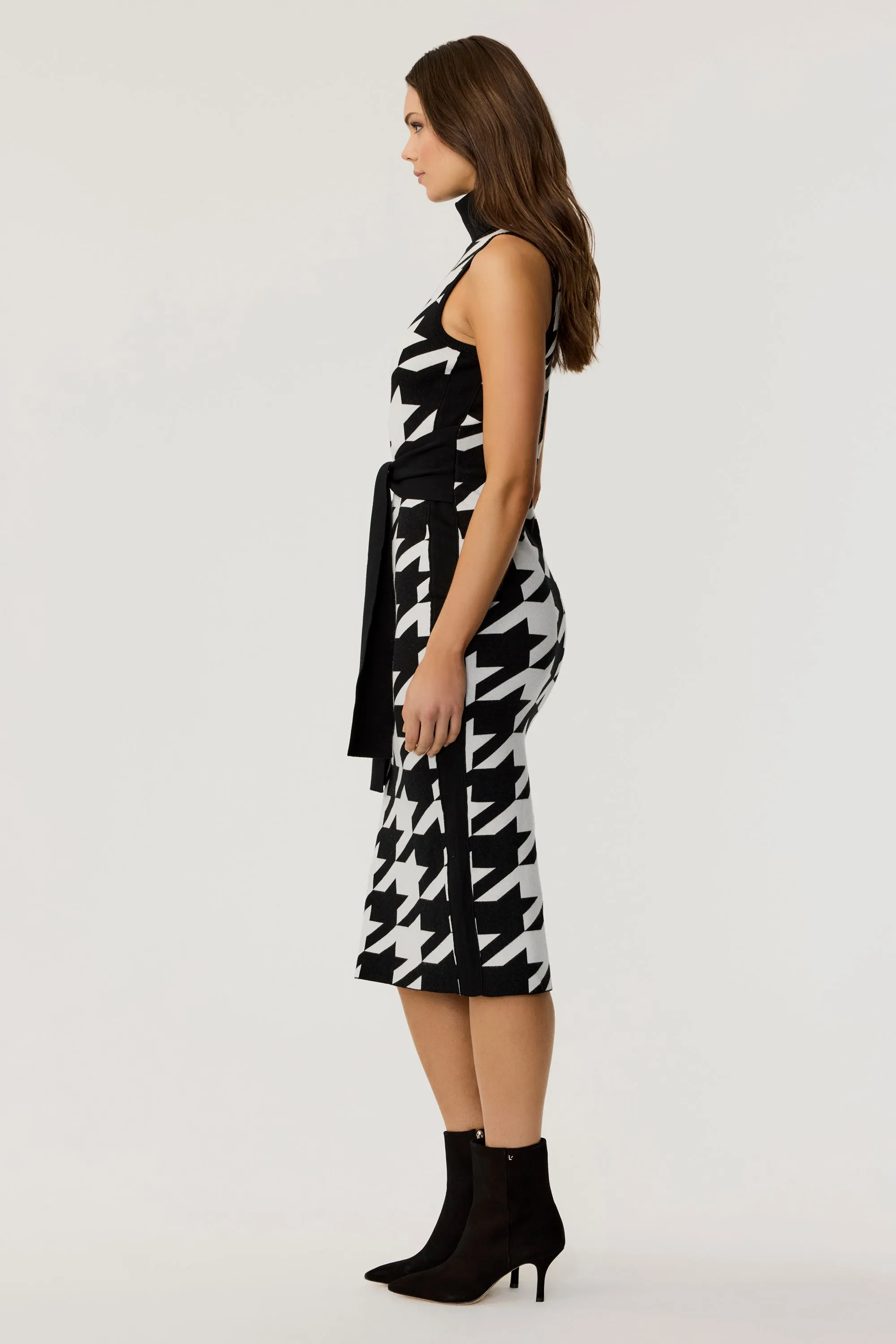 Peggy Large Houndstooth Dress