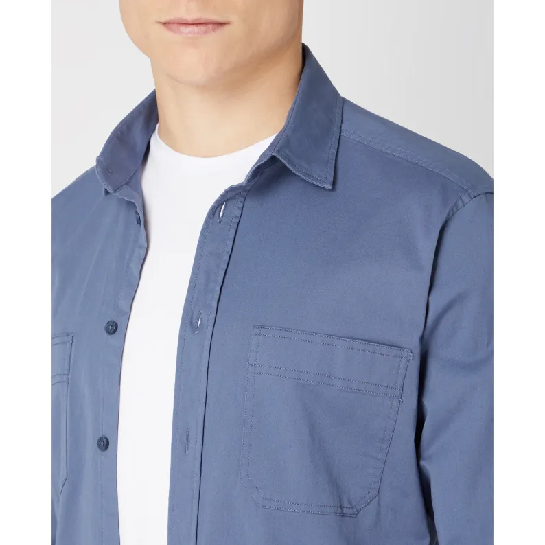Remus Uomo Parker Overshirt 13720 Blue