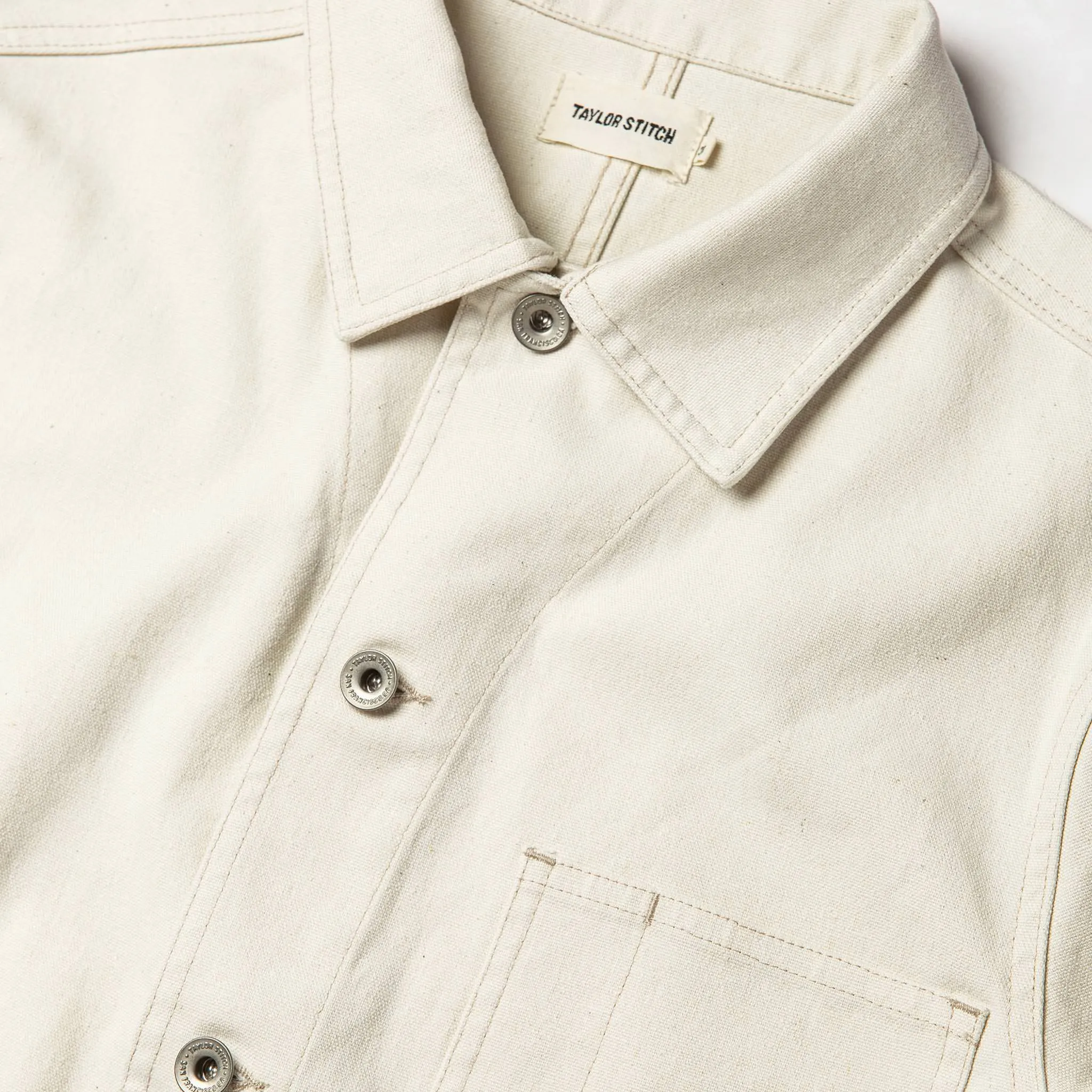 The Ojai Jacket in Natural Boss Duck