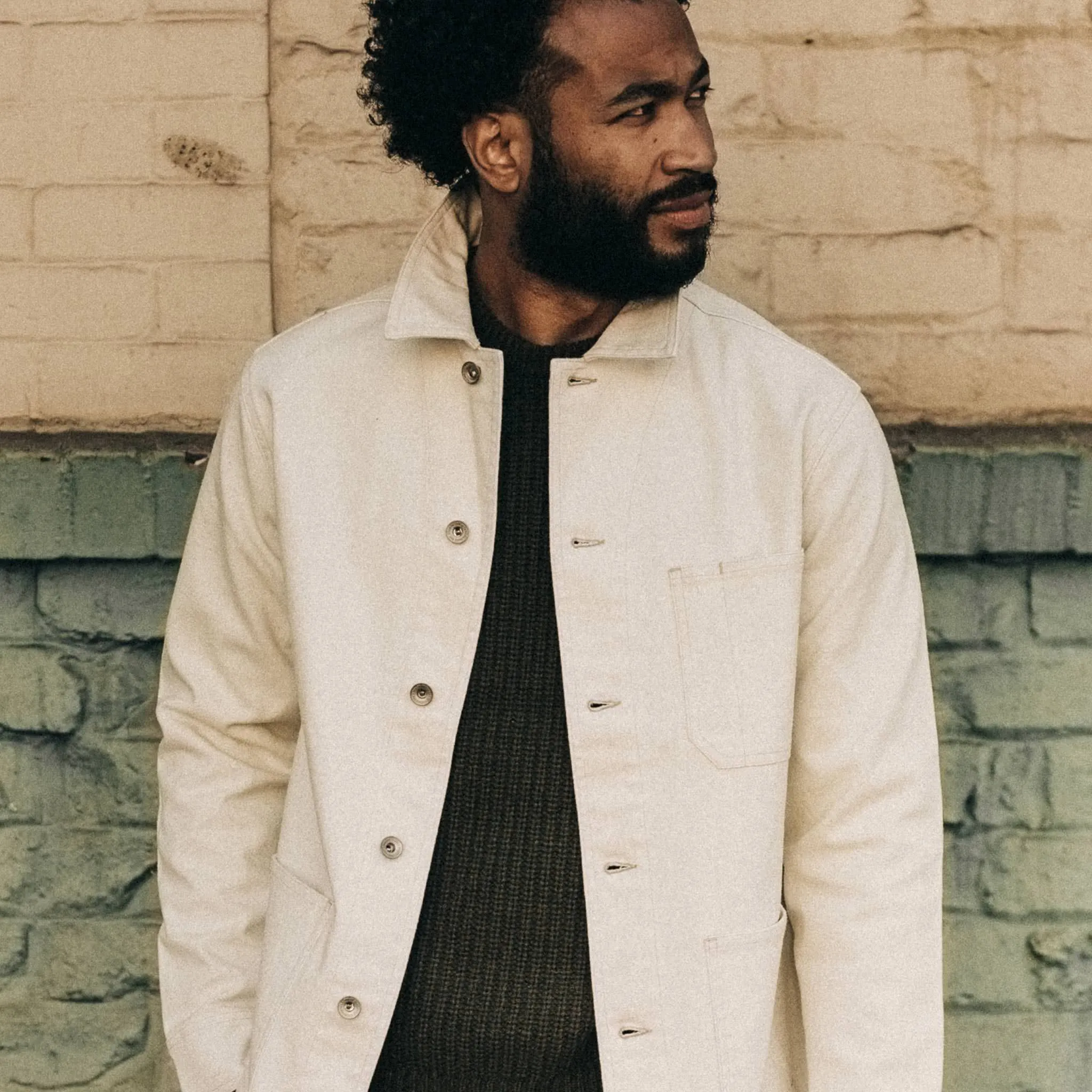 The Ojai Jacket in Natural Boss Duck