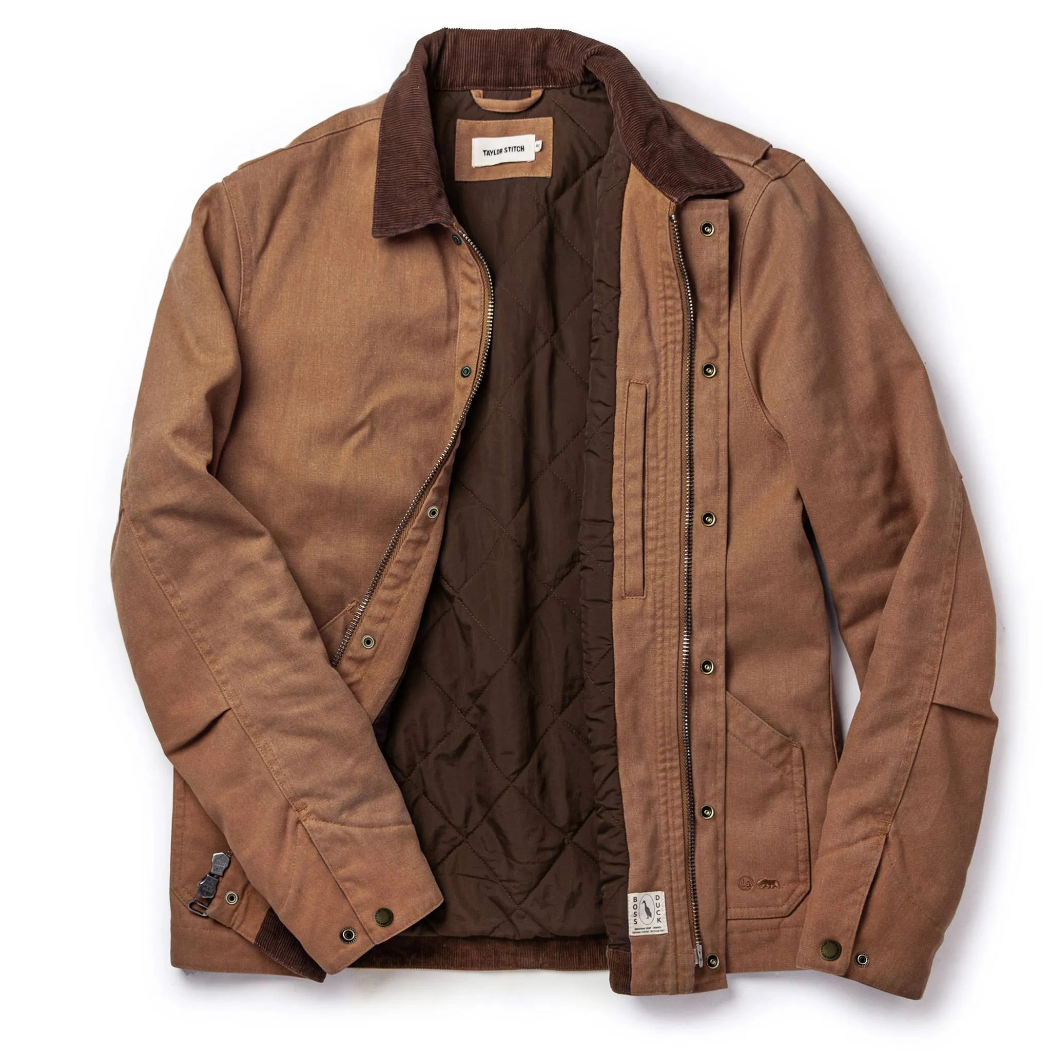 The Workhorse Jacket in Tobacco Boss Duck