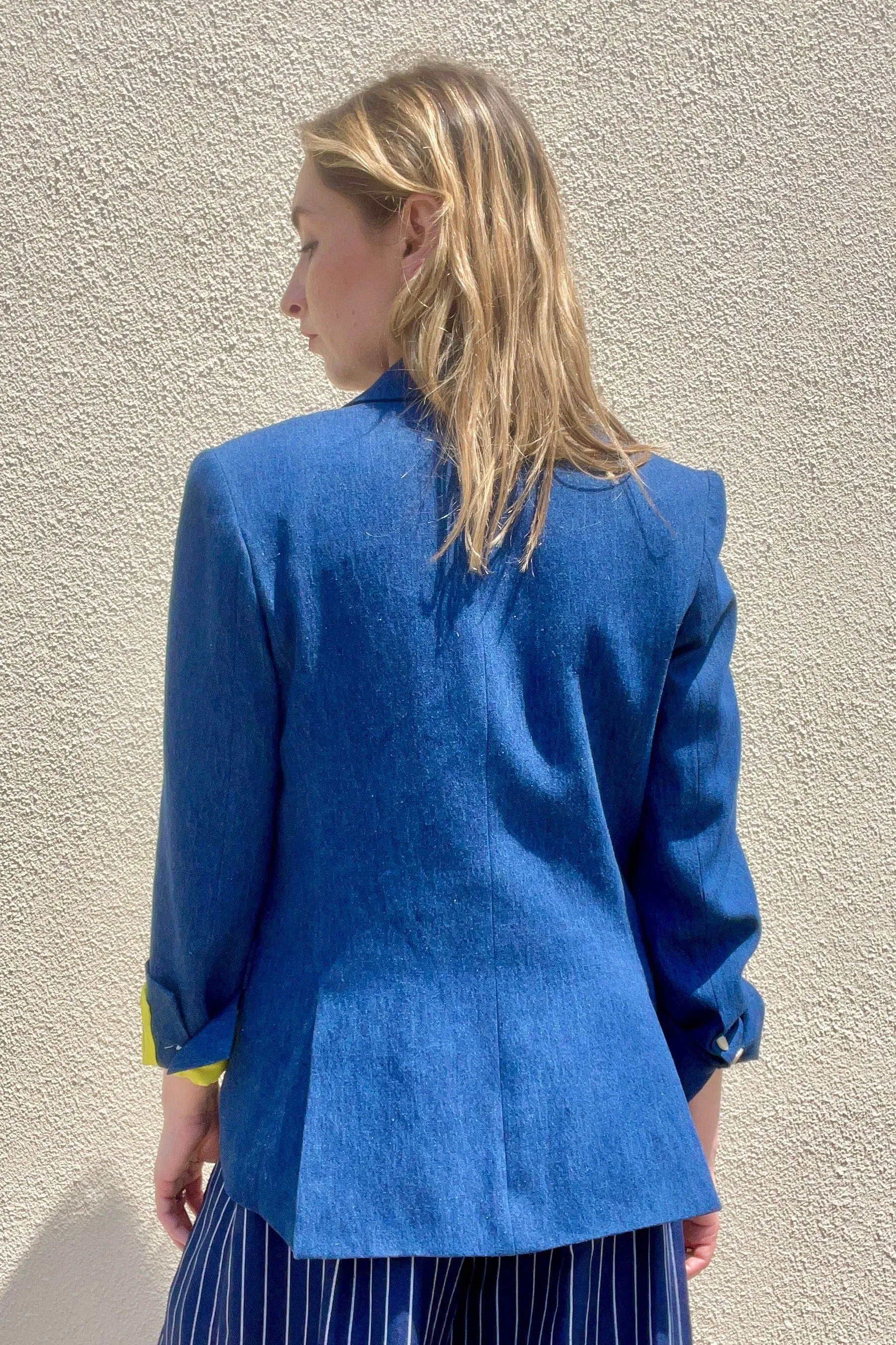 Tilda Jacket in Hemp/Organic Cotton Denim