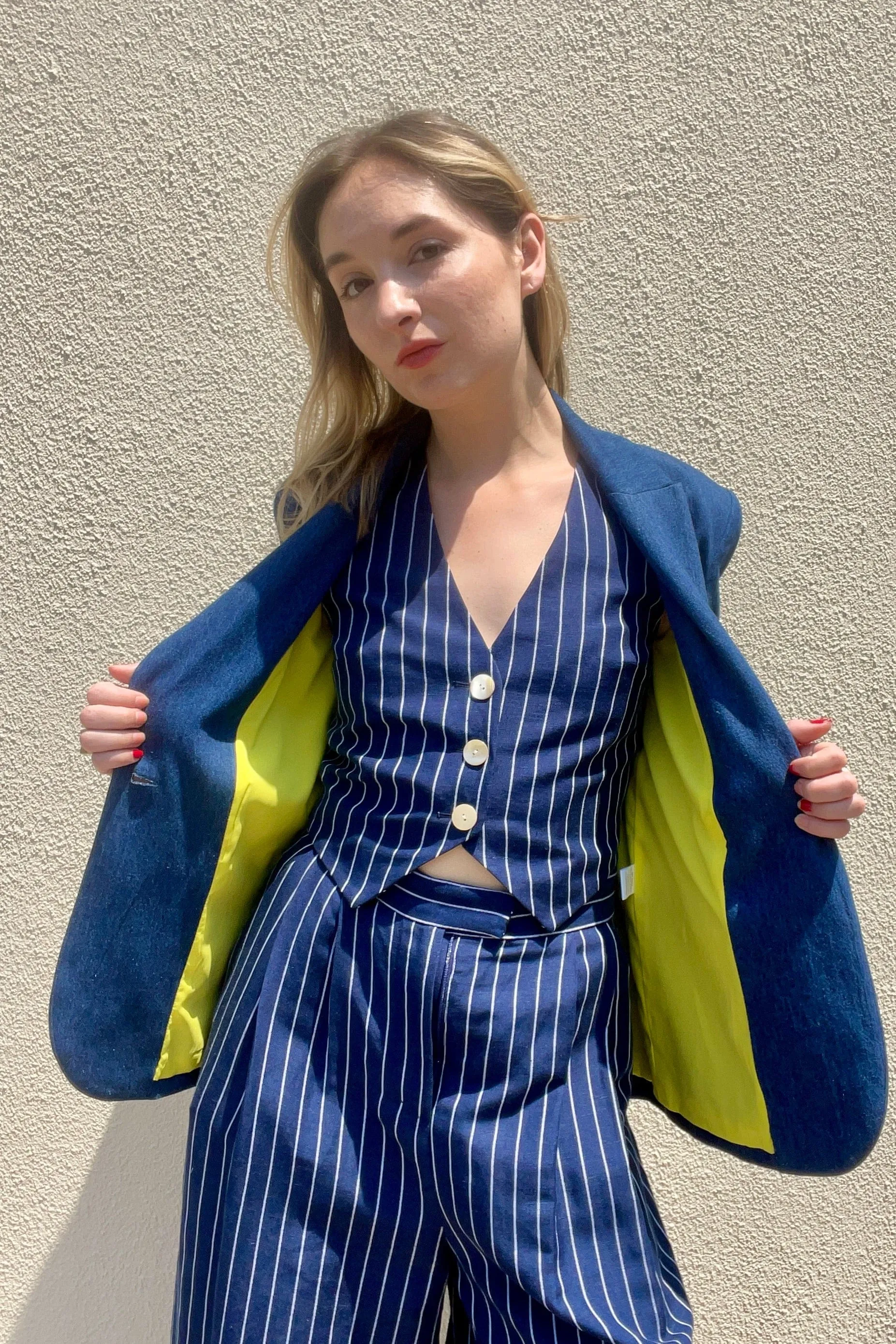 Tilda Jacket in Hemp/Organic Cotton Denim
