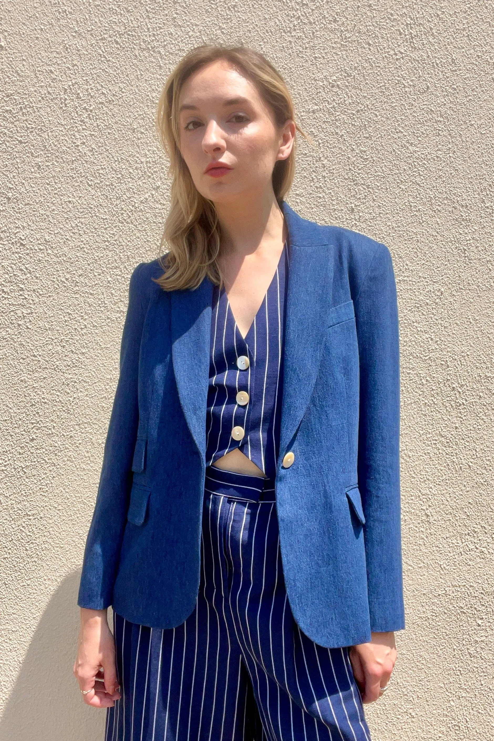 Tilda Jacket in Hemp/Organic Cotton Denim
