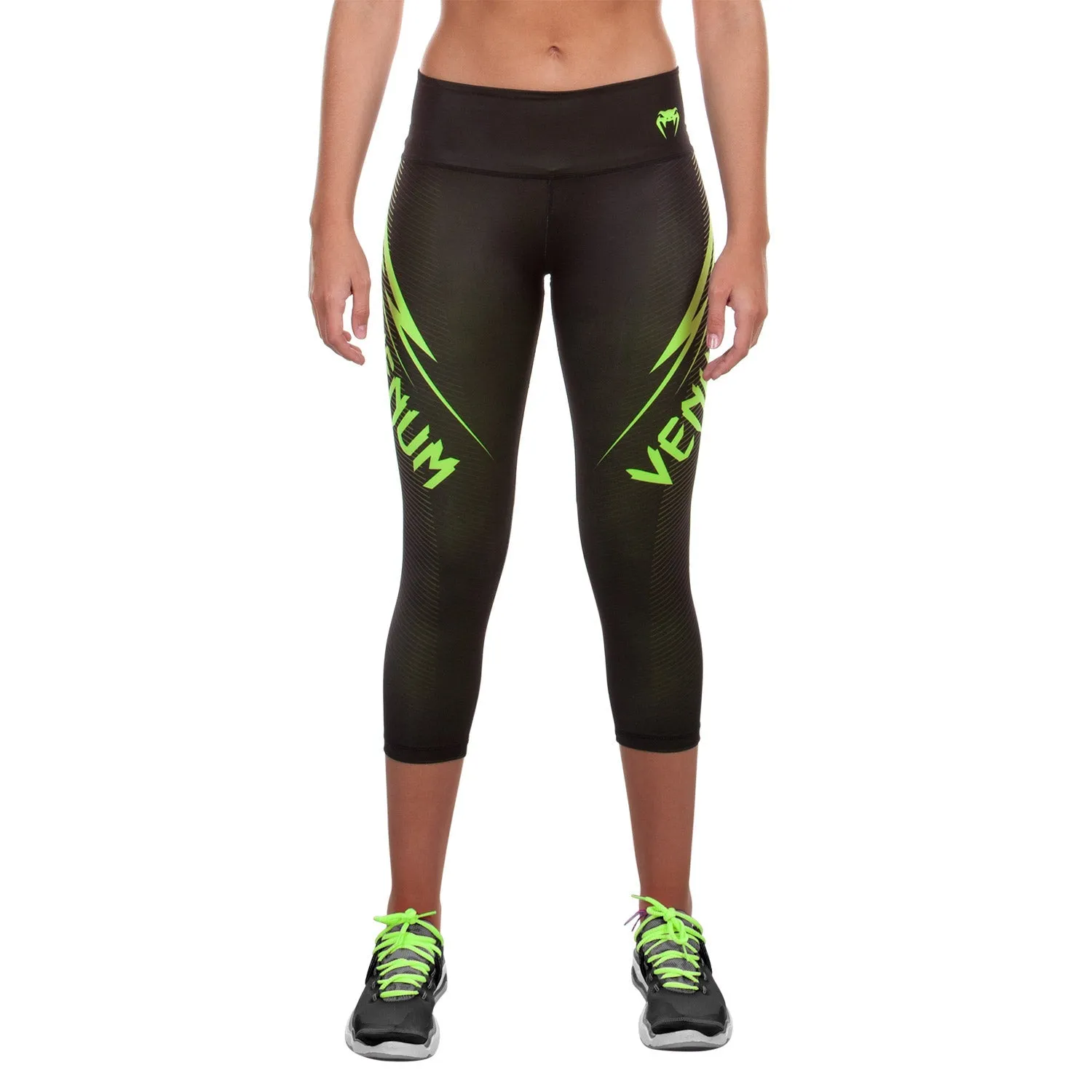 Venum Razor Leggings - Black/Yellow